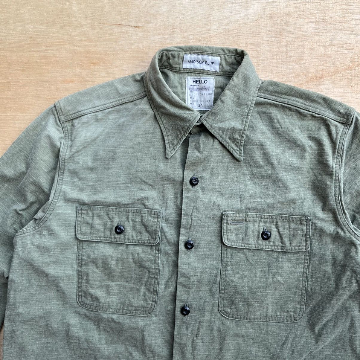 Japanese Brand MADISON BLUE WORK WEAR VINTAGE STYLE by MARIKO NAKAYAMA Size US M / EU 48-50 / 2 - 3 Thumbnail
