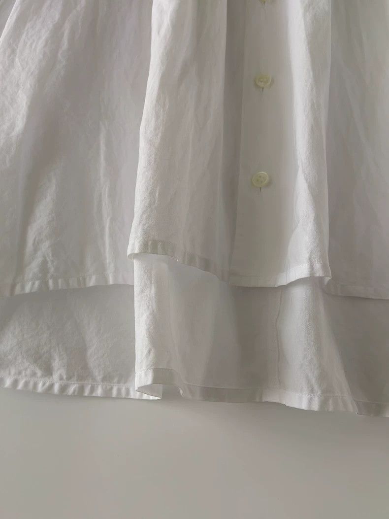 Comme des Garcons Comme Des Garcons White irregular silhouette shirt Size S / US 4 / IT 40 - 5 Thumbnail