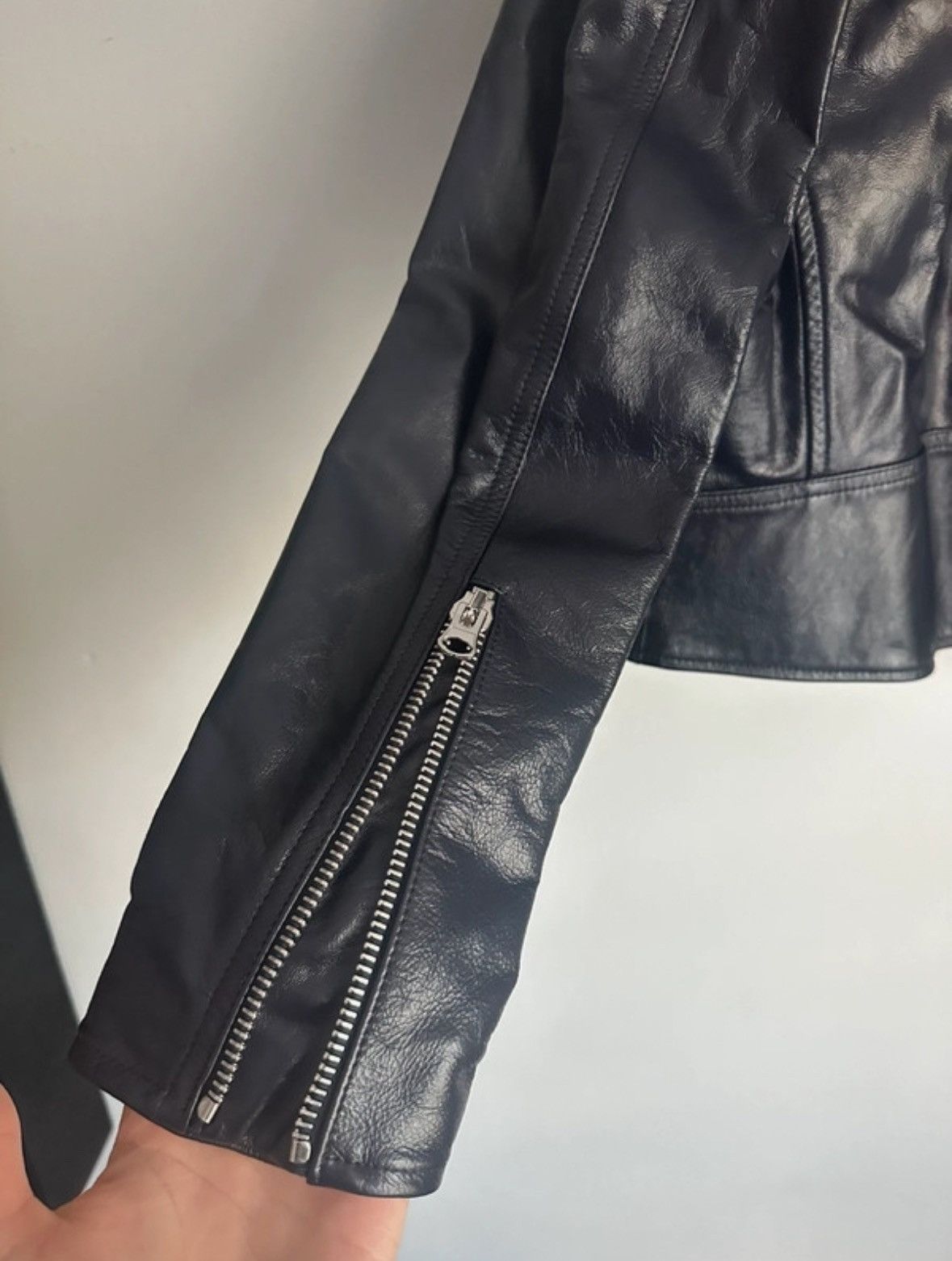 Maison Margiela MM6 Maison Margiela Leather Jacket For Woman Size XS / US 0-2 / IT 36-38 - 4 Thumbnail