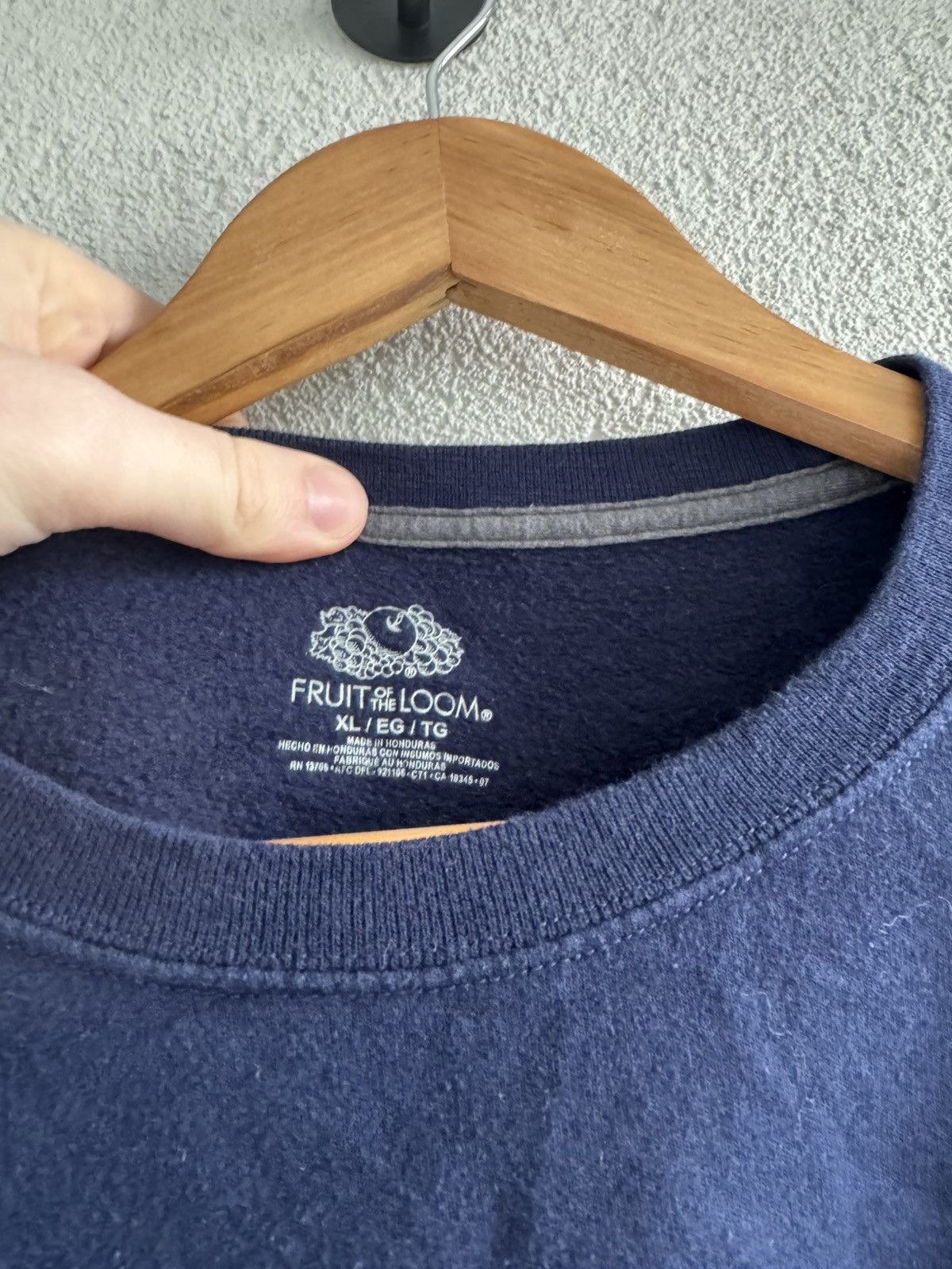 Vintage Vintage Lexus Logo Crewneck Sweatshirt Navy Blue Embroidered Size US XL / EU 56 / 4 - 2 Thumbnail
