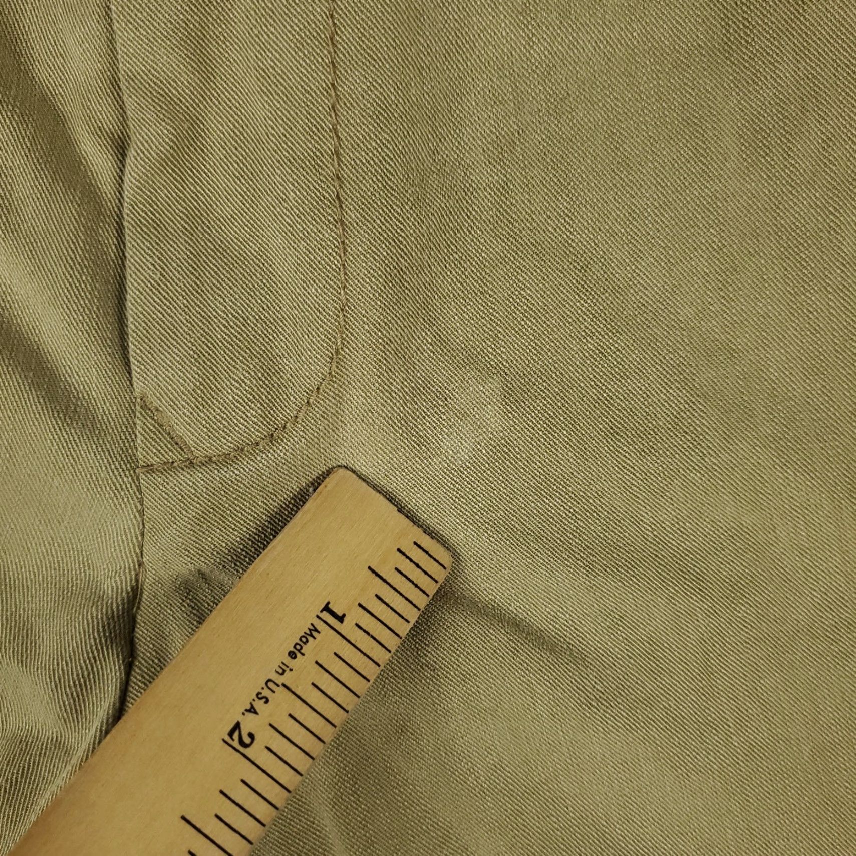 Tommy Bahama Tommy Bahama Pants Mens 42x32 Beige Flat Front Chino Trousers Size US 42 / EU 58 - 3 Thumbnail
