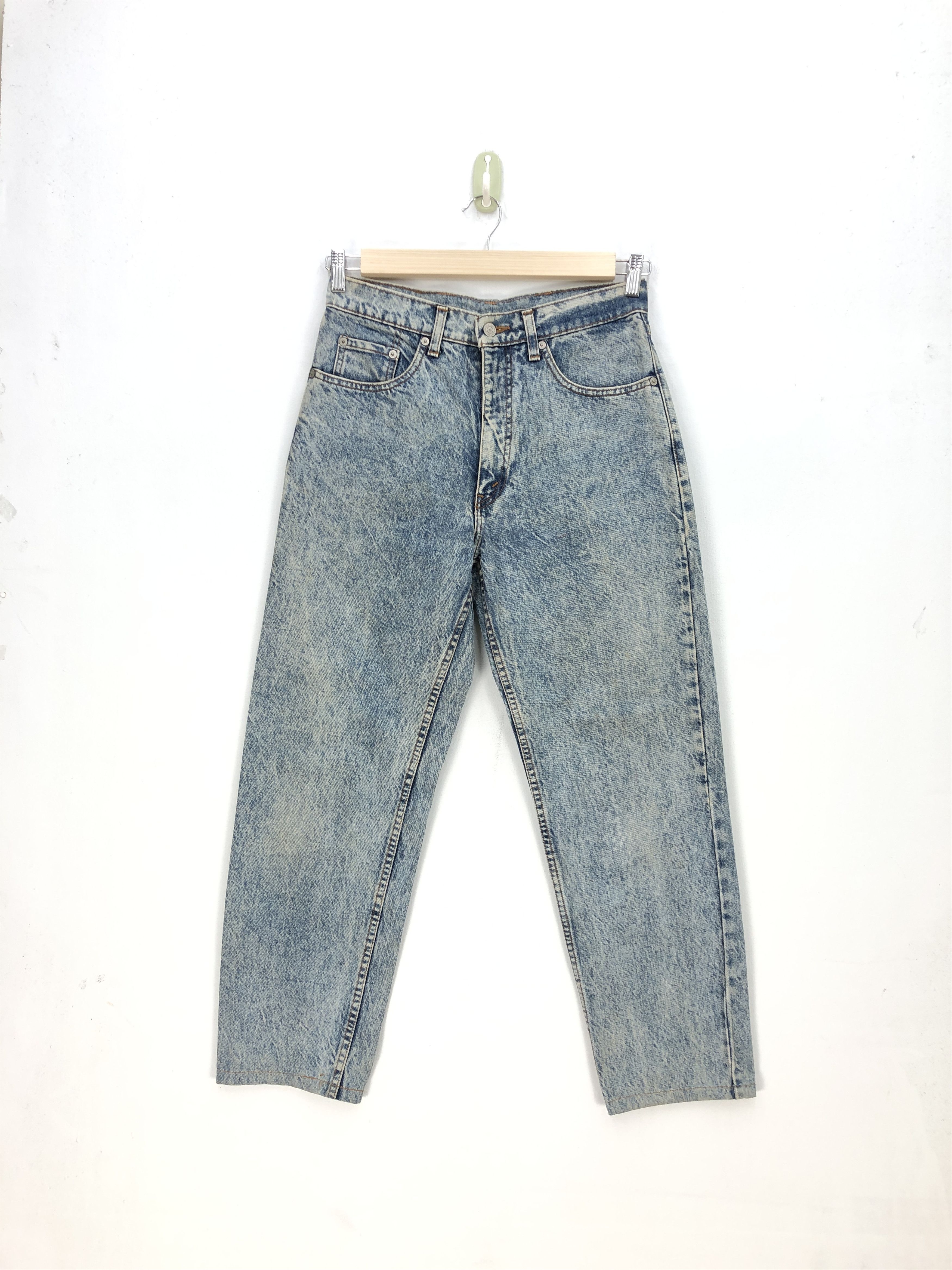 Levi's Vintage Levis Acid Wash Jeans Levi's 730 Orange Tab Denim Size US 30 / EU 46 - 1 Thumbnail