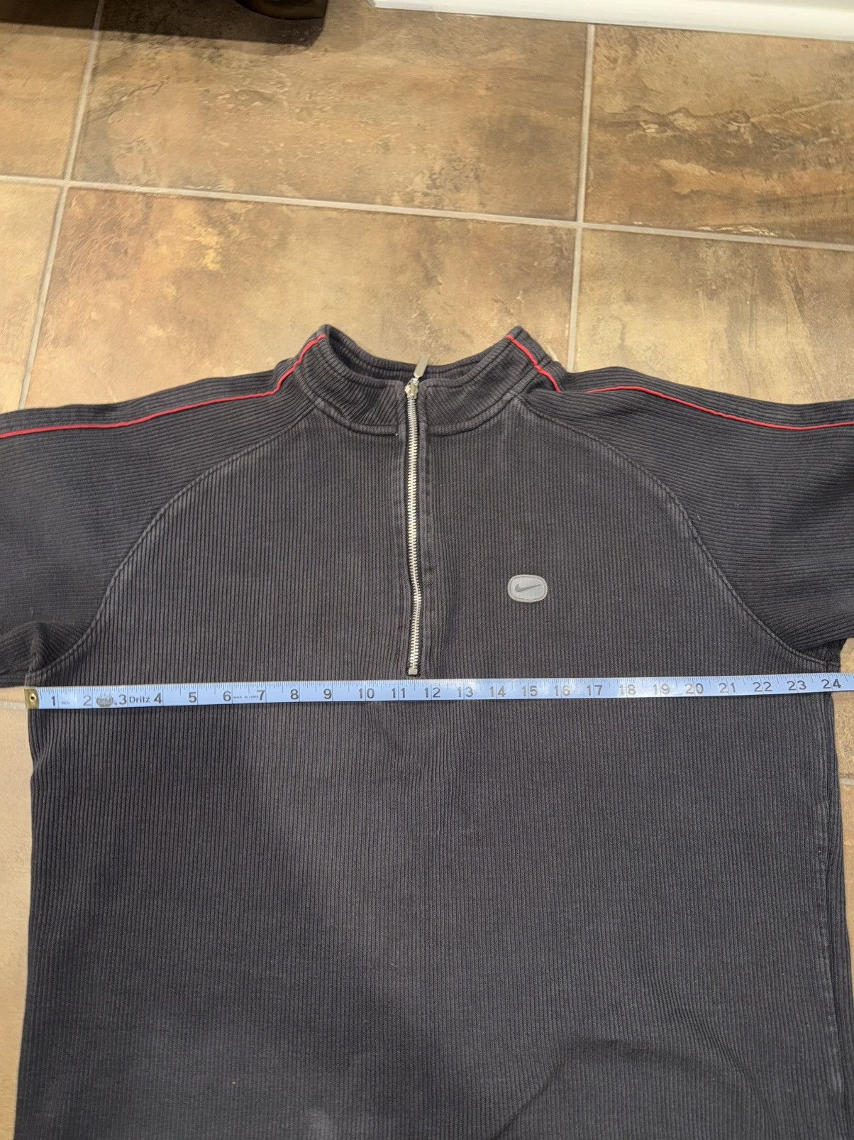 Nike Vintage Nike Quarter Zip Size US XL / EU 56 / 4 - 4 Thumbnail