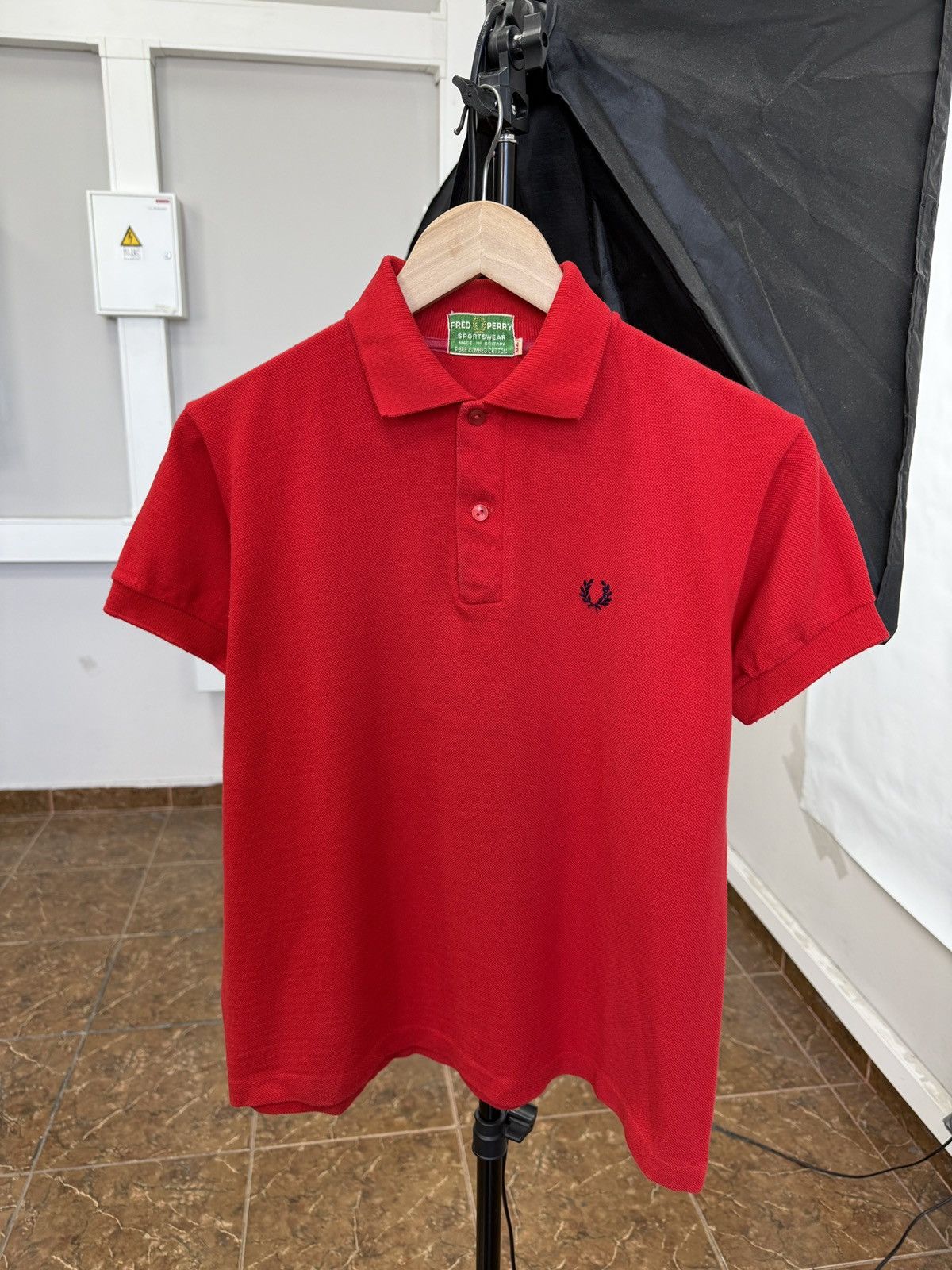 Fred Perry 🇬🇧 Vintage 80s Fred Perry Tennis Polo T-Shirt Rare Retro Size US S / EU 44-46 / 1 - 2 Thumbnail