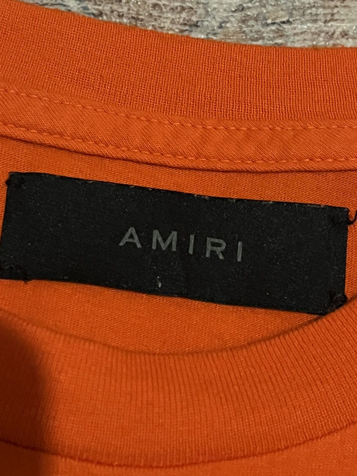 Amiri × Designer Orange Amiri T-Shirt (S) Size US S / EU 44-46 / 1 - 3 Thumbnail
