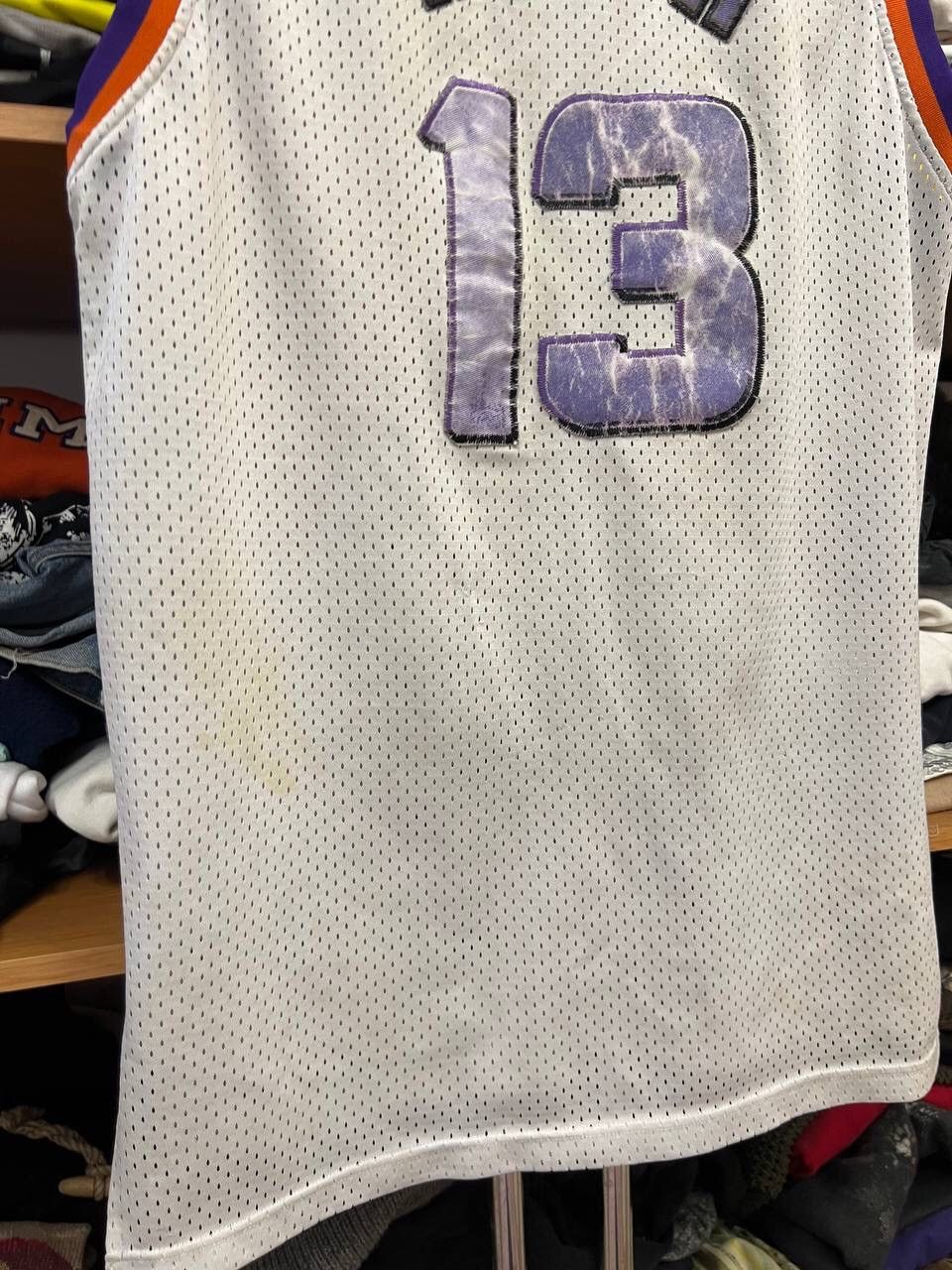 NBA Vintage Phoenix Suns Steve Nash Y2K Jersey Size US XL / EU 56 / 4 - 11 Thumbnail
