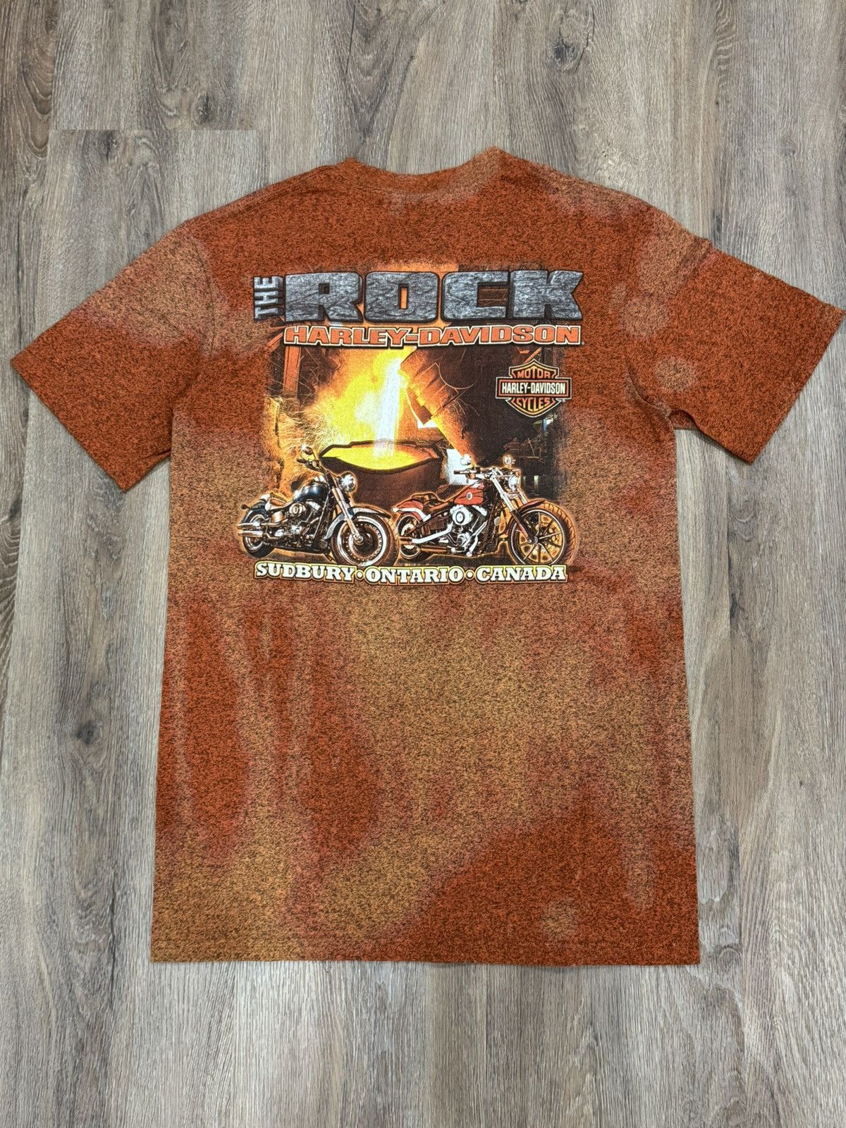 Harley Davidson Vintage Harley Davidson Tee Size US M / EU 48-50 / 2 - 2 Thumbnail