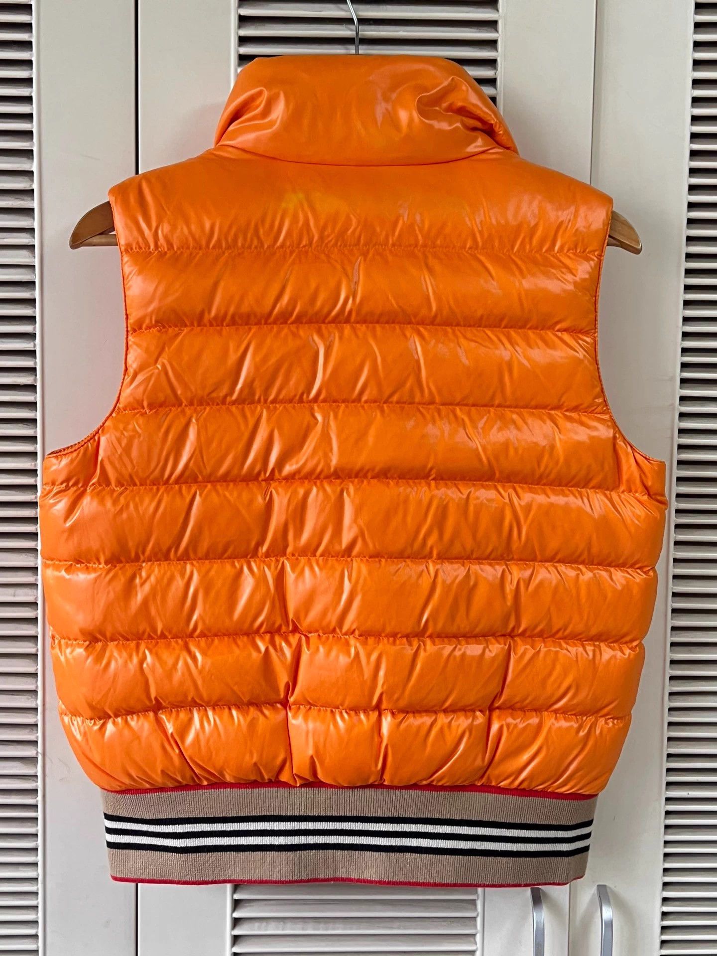 Burberry Burberry down vest S Orange TB logo stripe unisex Size US S / EU 44-46 / 1 - 2 Thumbnail
