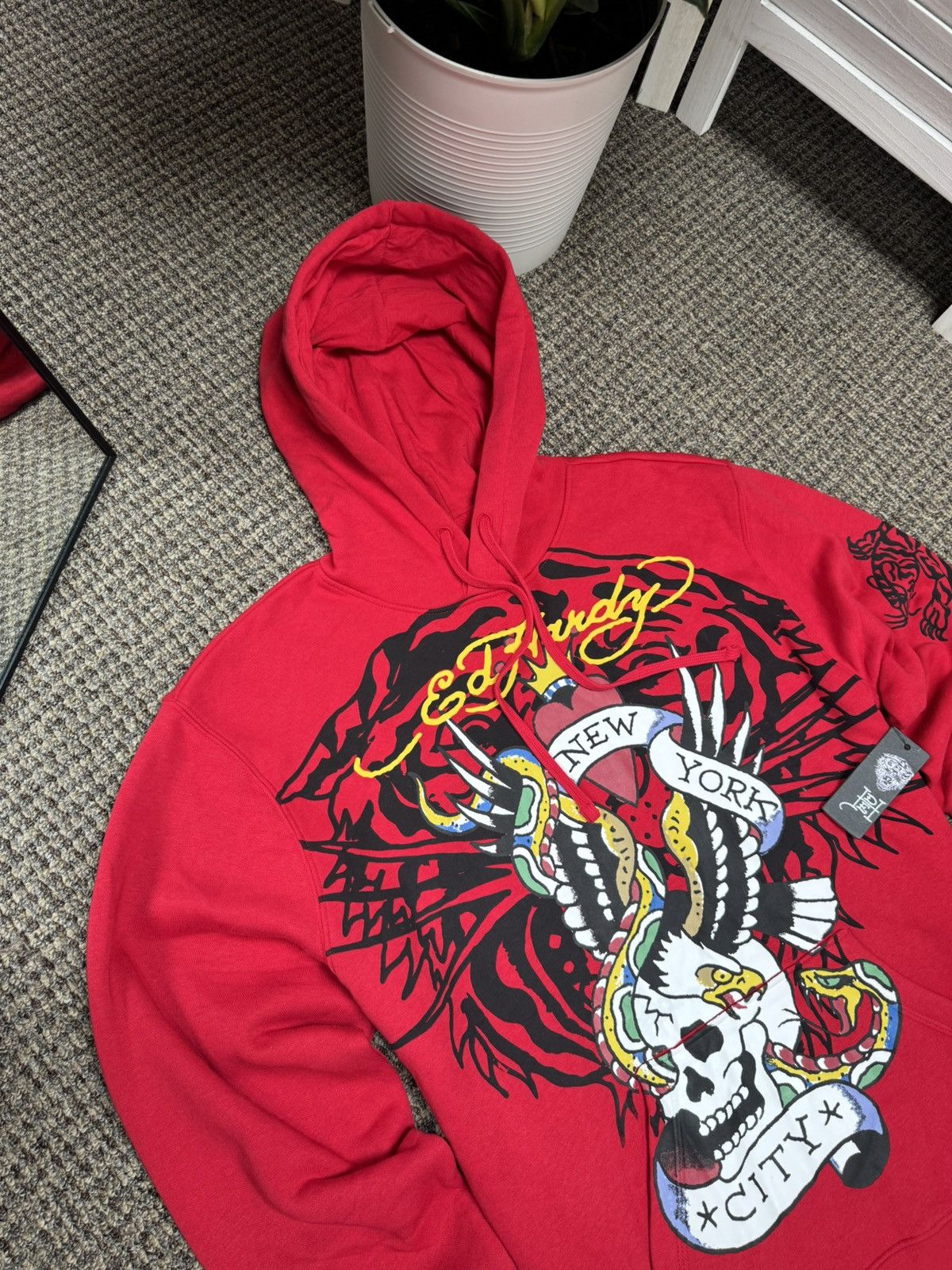 Ed Hardy Men’s Hoodie Ed Hardy Rare Casual Size US XL / EU 56 / 4 - 6 Thumbnail
