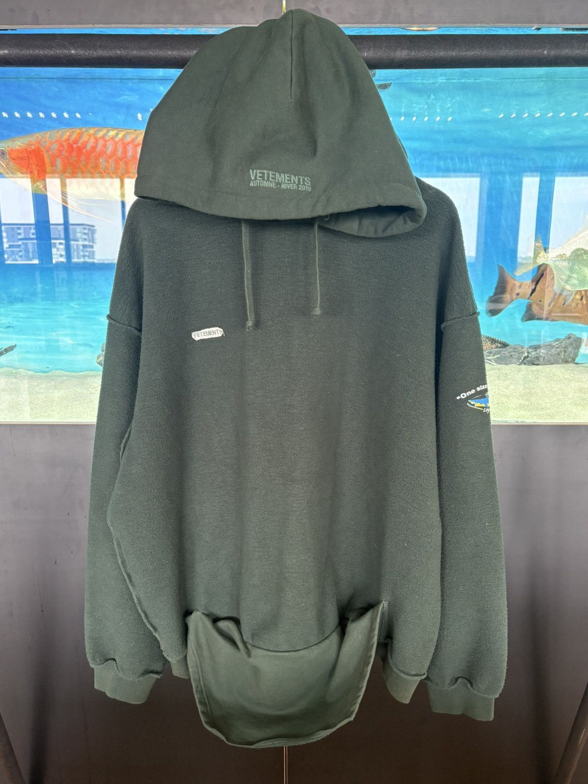 Vetements Vetements AW18 ‘Inside Out’ Shark Hoodie Size US S / EU 44-46 / 1 - 1 Thumbnail