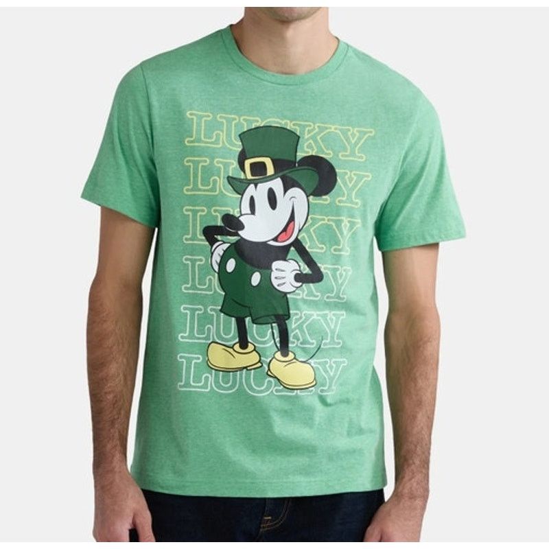 Disney Disney Mickey Mouse St. Patrick's Day Tee - 2XL Size US XXL / EU 58 / 5 - 1 Thumbnail