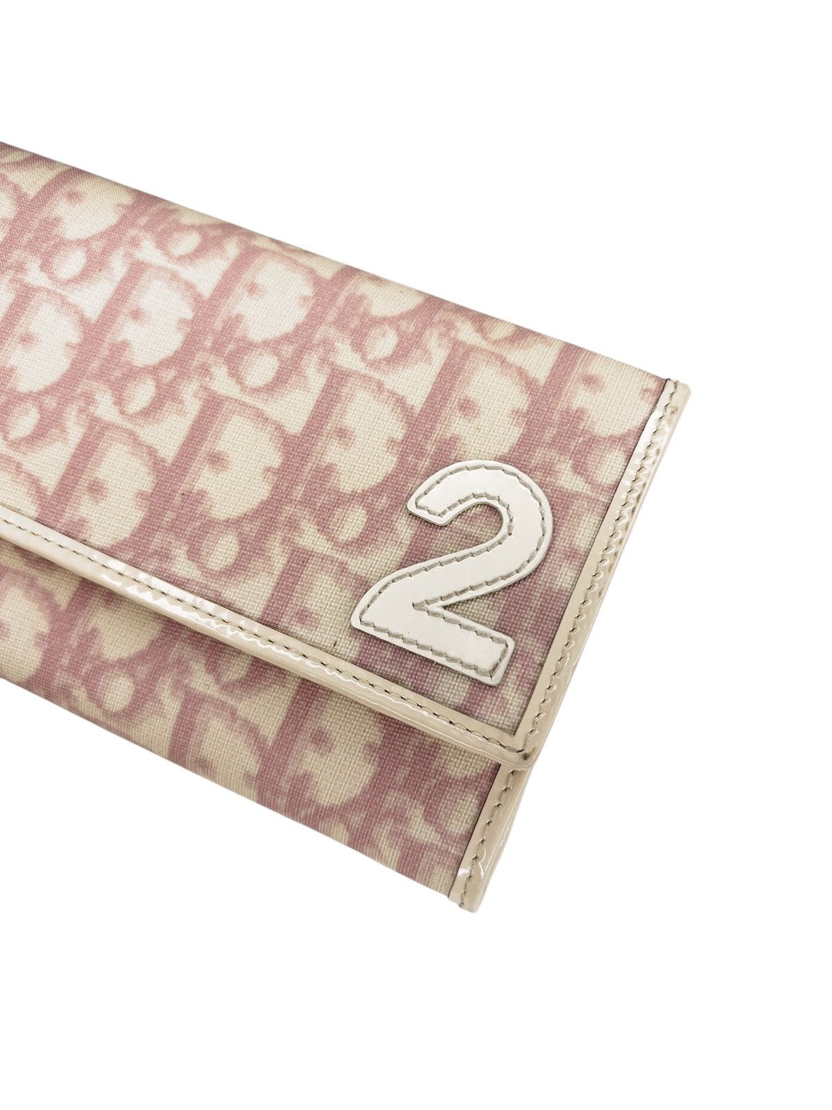Dior × John Galliano 2004 Trotter '2' Wallet Size ONE SIZE - 2 Thumbnail