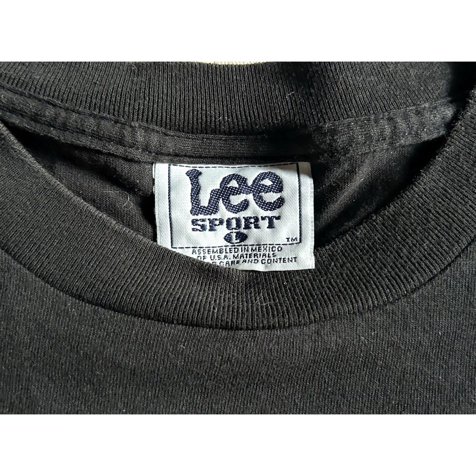 Lee VINTAGE Tampa Bay Devil Rays Inaugural Season T Shirt Men’s Size L Lee Sport Black Cotton Blend Graphic Print US Sports 1990-1999 Mens Size US L / EU 52-54 / 3 - 5 Thumbnail