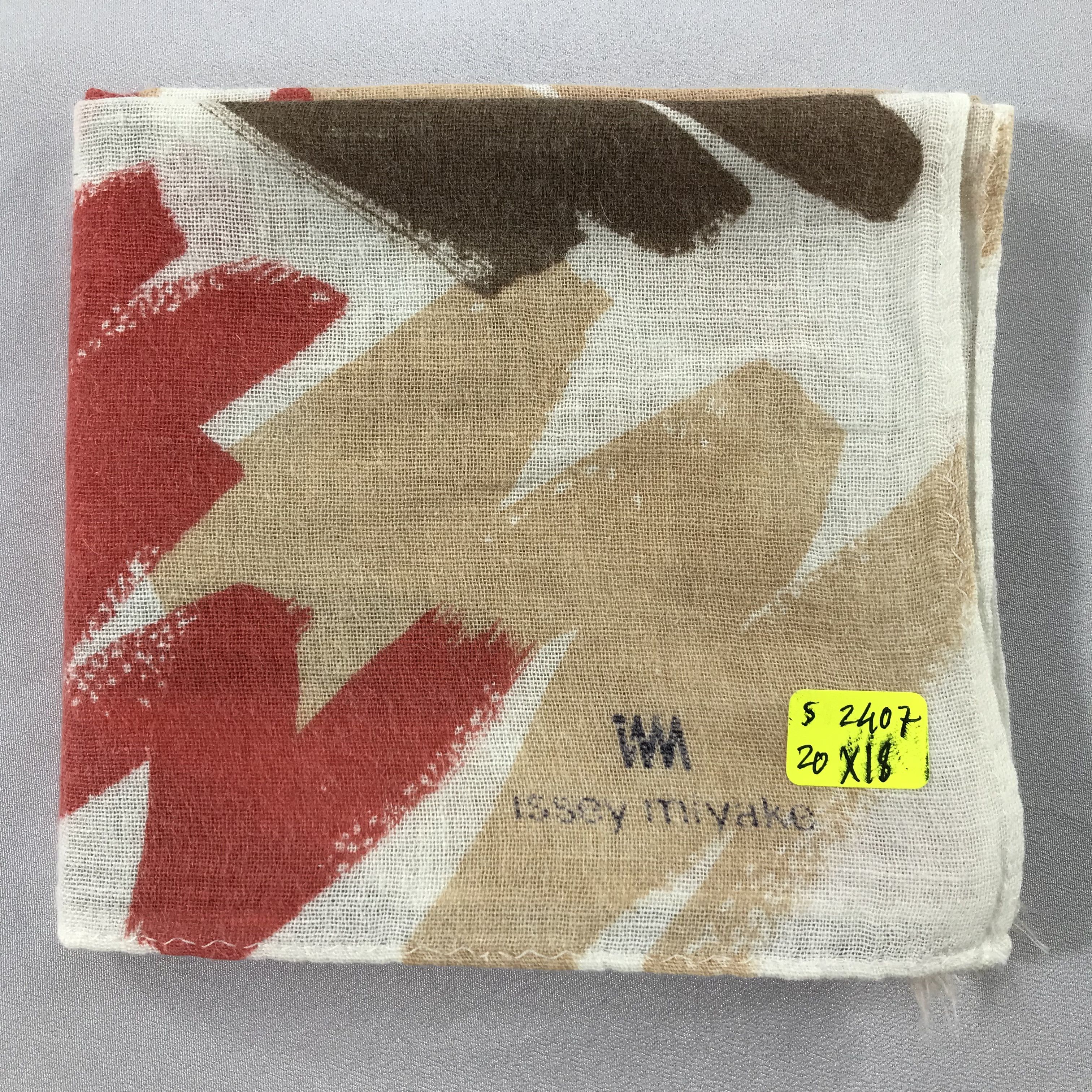 Issey Miyake Issey Miyake Bandana / Handkerchief / Neckerchief - S2407 Size ONE SIZE - 6 Thumbnail