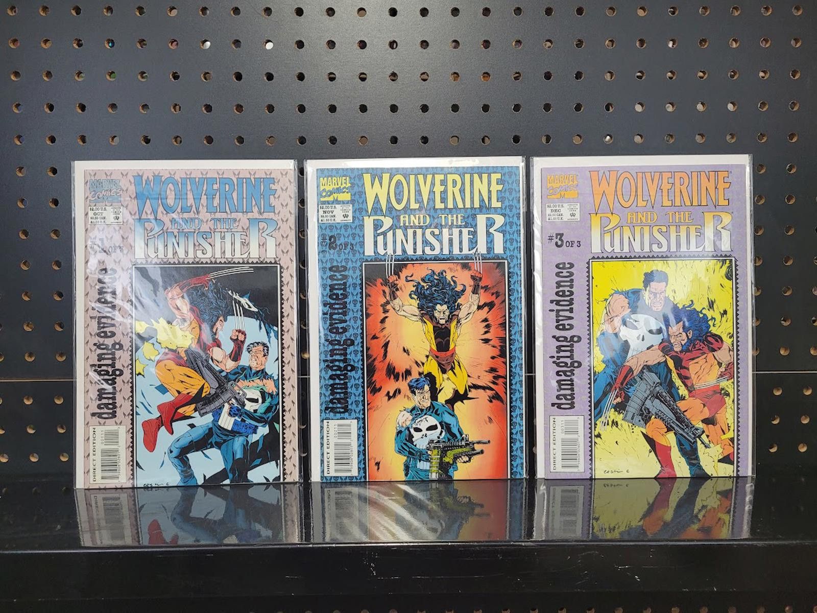 Marvel Comics Wolverine and The Punisher Comic Set #1-3 - Action Packed! Size ONE SIZE - 1 Thumbnail