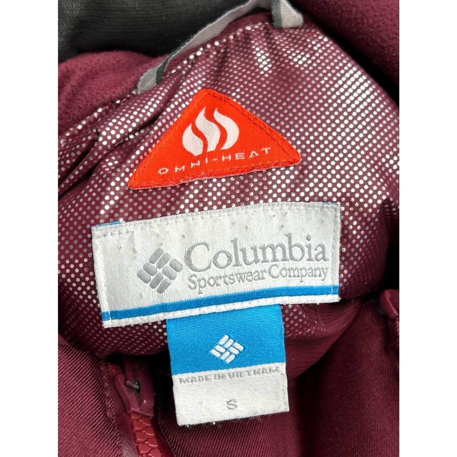 Vintage Columbia Emerald Lake Jacket Womens Small Red Omni-Tech Insulated Parka Size S / US 4 / IT 40 - 4 Thumbnail