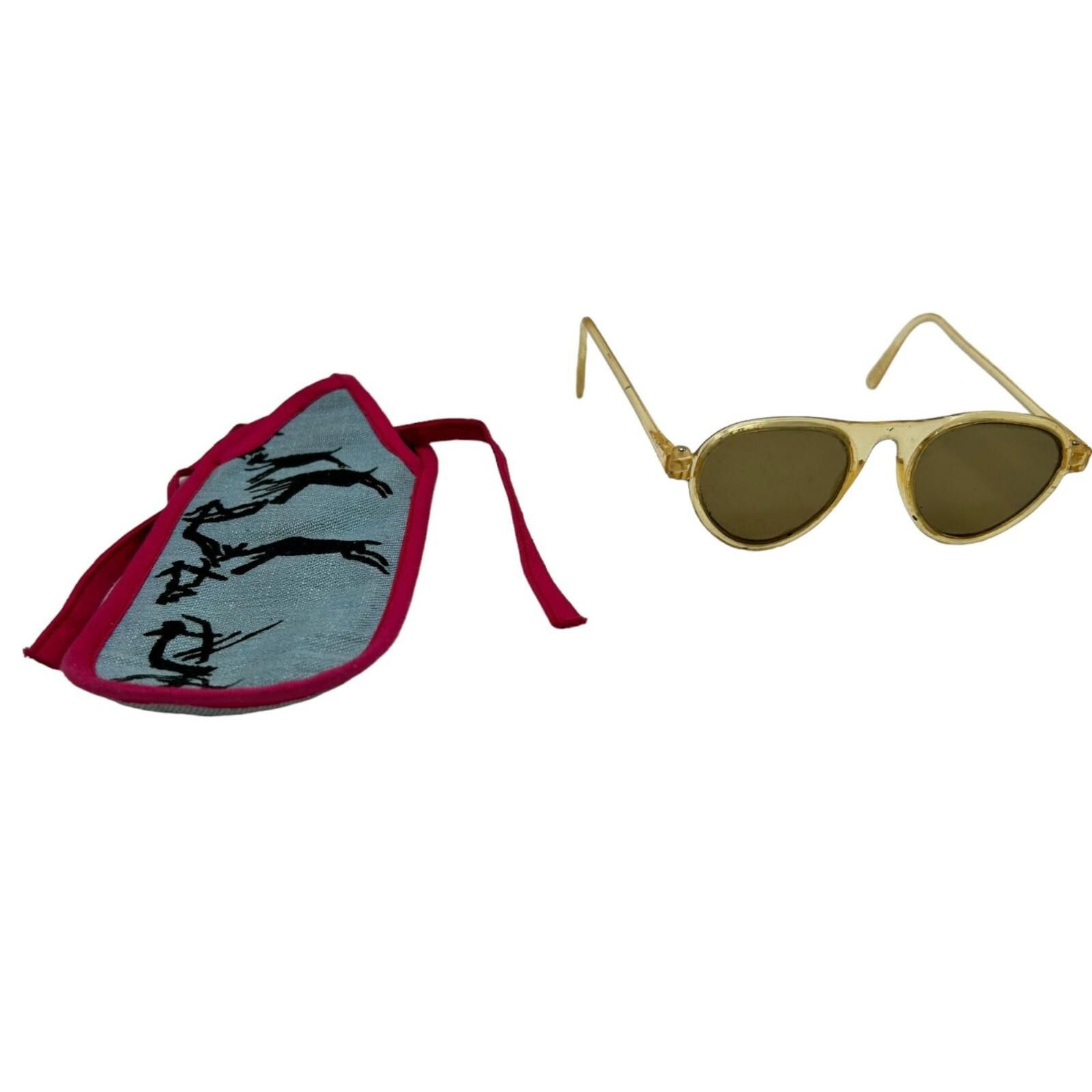 Other Retro Kids Celluloid Frame Sunglasses with Funky Case Size ONE SIZE - 2 Thumbnail