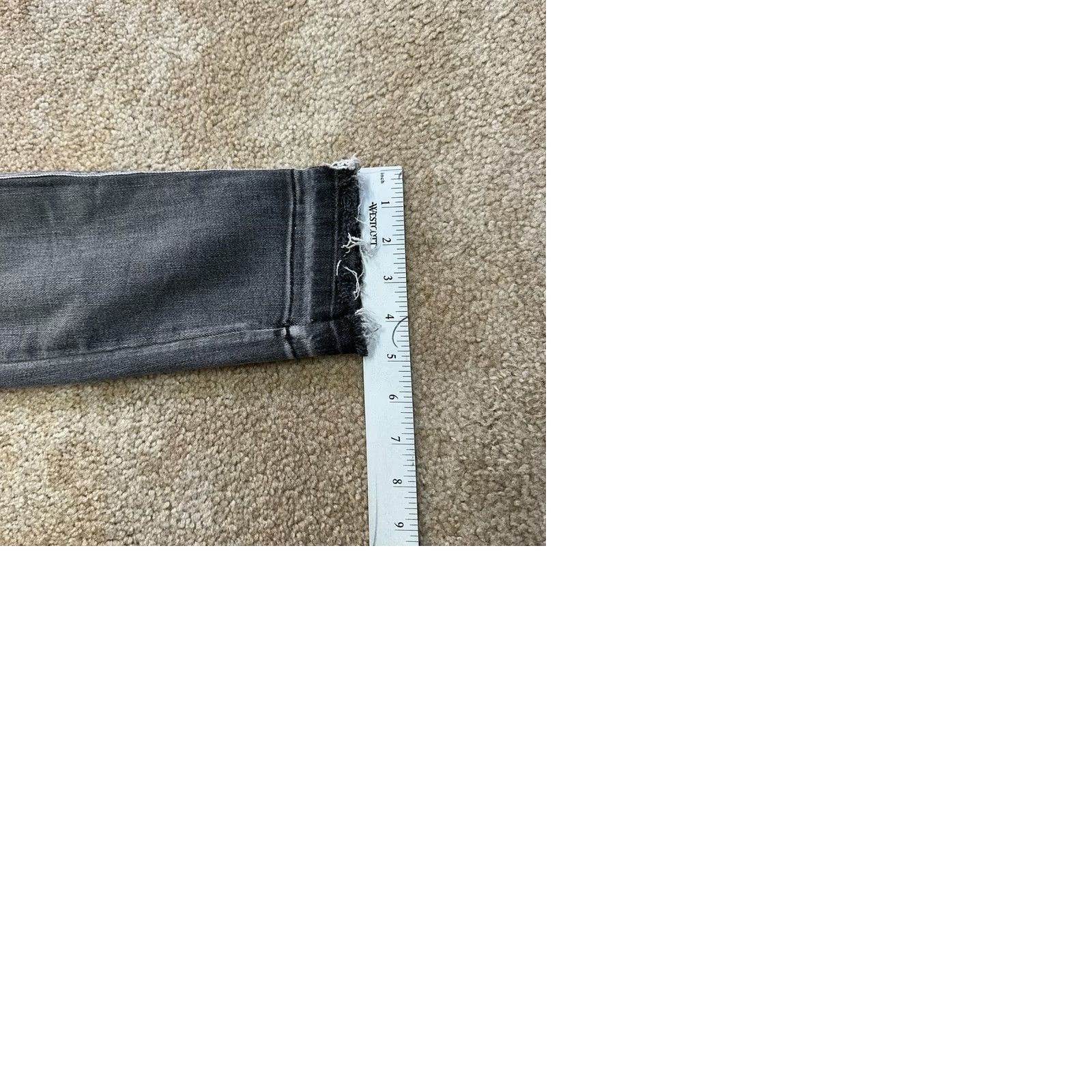 Vintage Judy Blue Jeans Women's Skinny High Rise 11/30 Gray Denim Stretch 5-Pocket Slim Retro? Size 32" / US 10 / IT 46 - 9 Thumbnail