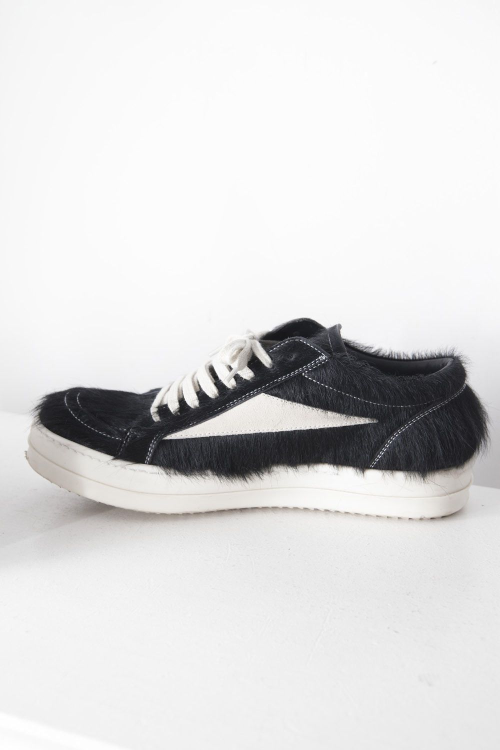 Rick Owens SS24 Pony hair vintage Vans low sneakers Size US 9 / EU 42 - 4 Thumbnail