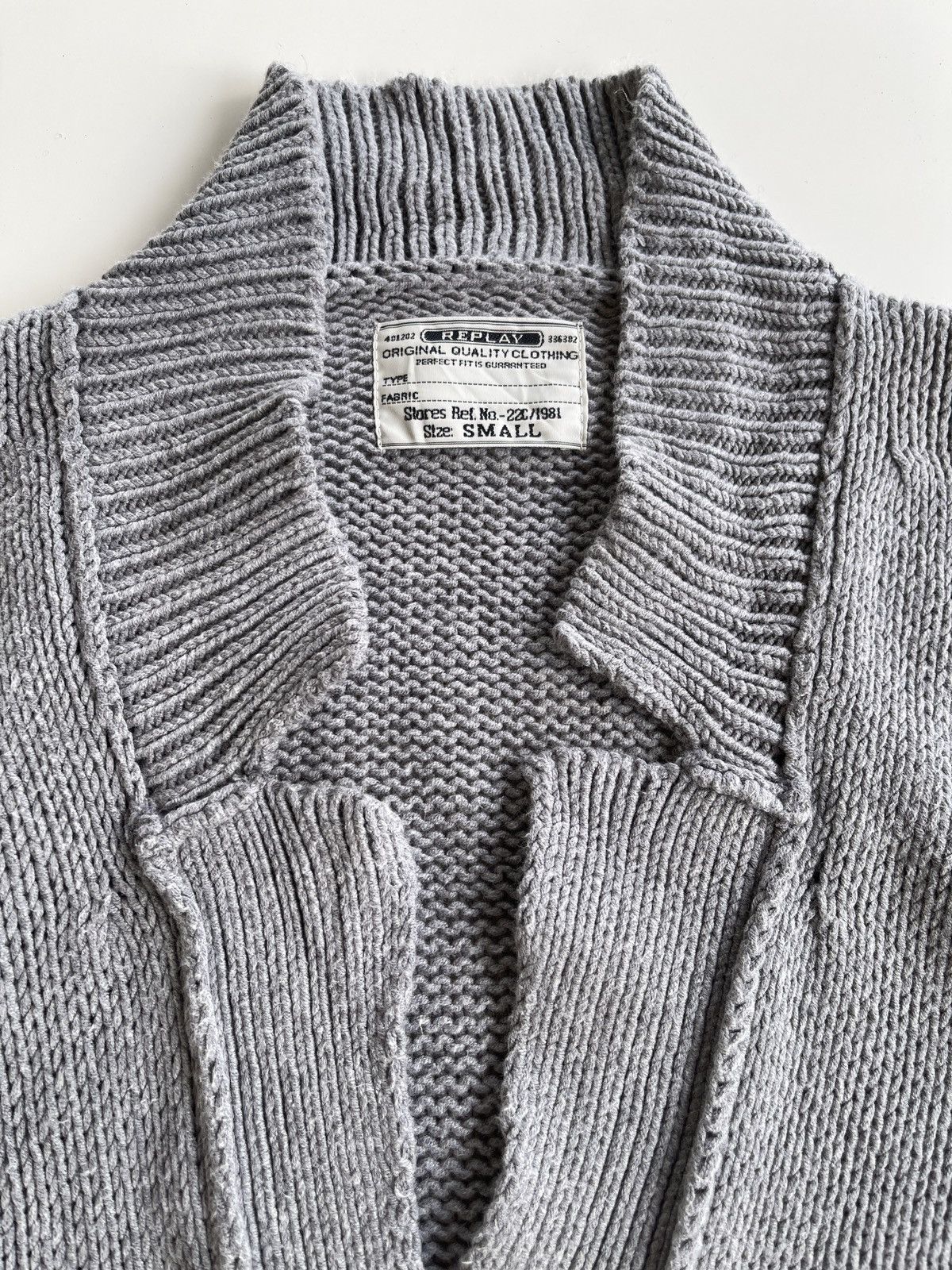 Replay Replay Autumn Winter Cable Knitted Sweater Cardigan Size US S / EU 44-46 / 1 - 3 Thumbnail