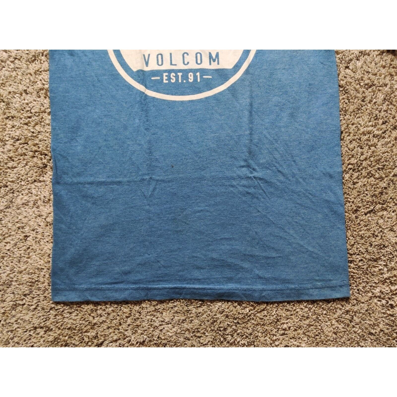 Volcom Volcom Stone Shirt Adult Mens Small Light Blue Spell Out Size US S / EU 44-46 / 1 - 4 Thumbnail
