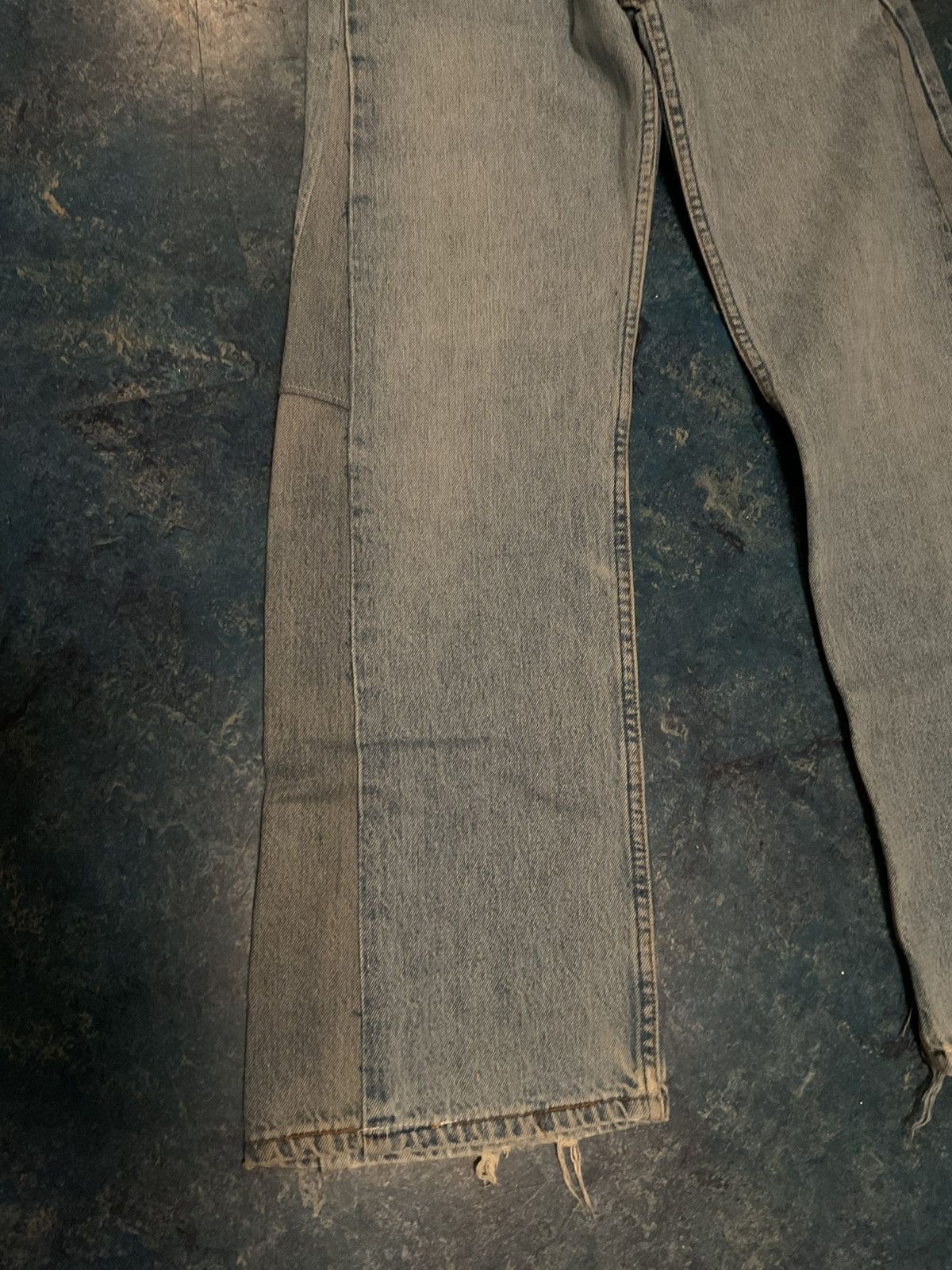Levi's × Levi's Vintage Clothing × Vintage Jeans Levis 501 Flared Custom Vintage Size US 28 / EU 44 - 7 Thumbnail