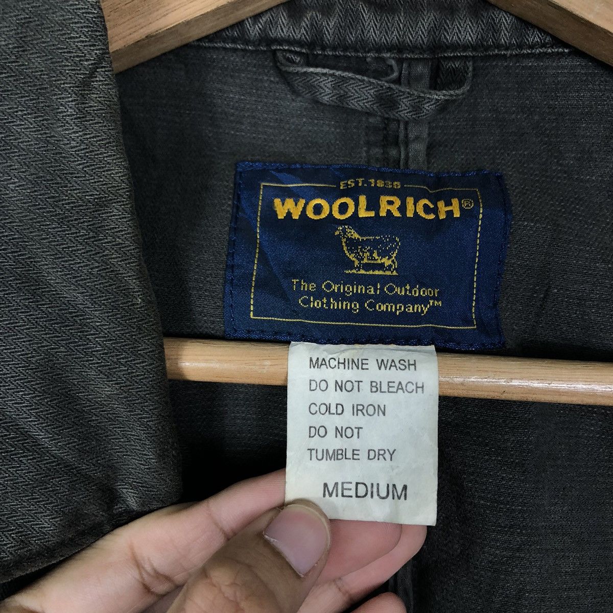 Woolrich Woolen Mills 🔥90’s Chore Jacket Woolrich Japan Size US M / EU 48-50 / 2 - 12 Thumbnail