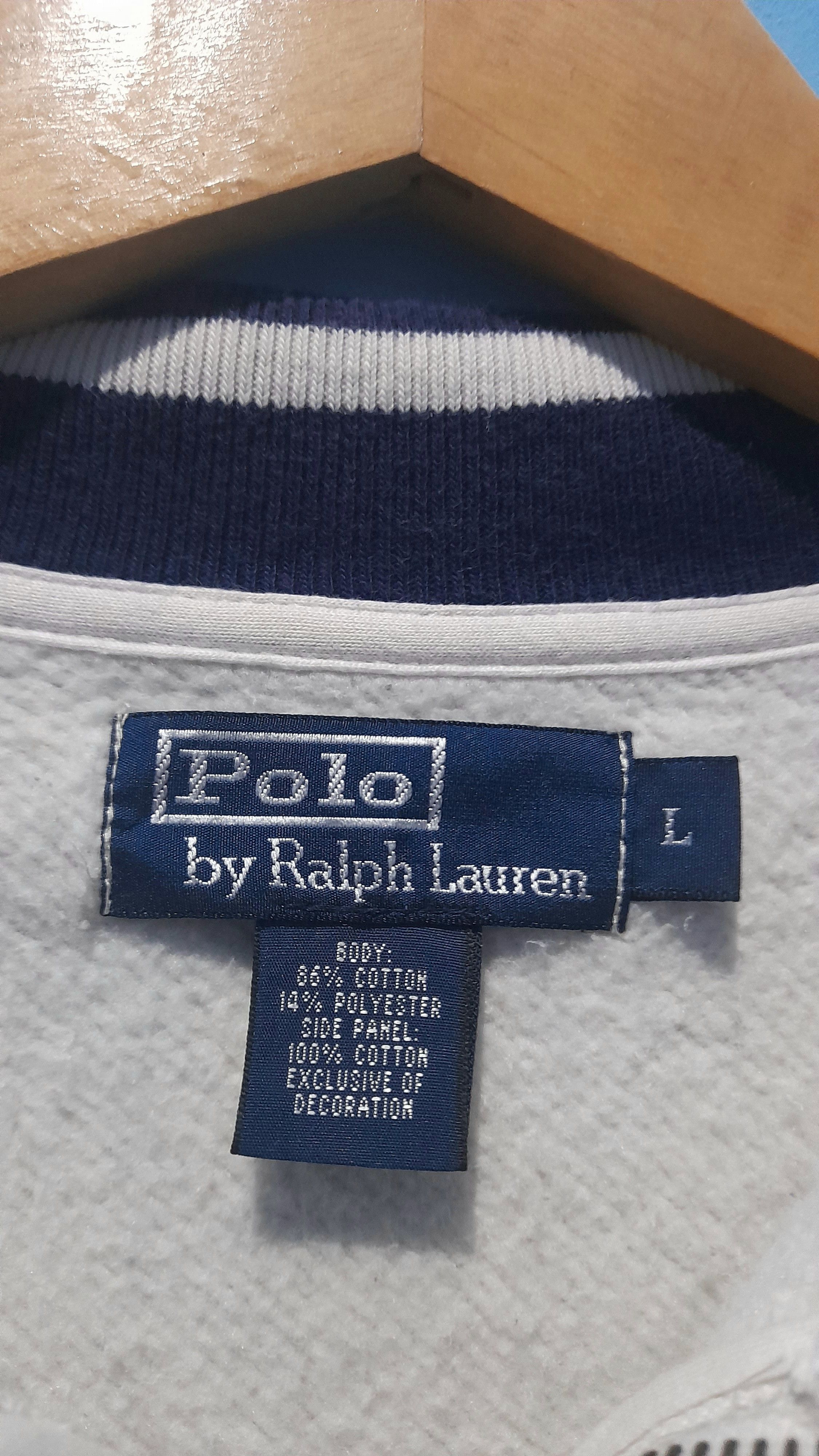 Polo Ralph Lauren 💥Vintage 80š 💥 polo ralph lauren sweatshirt 💥PWINGS💥 Size US L / EU 52-54 / 3 - 6 Thumbnail