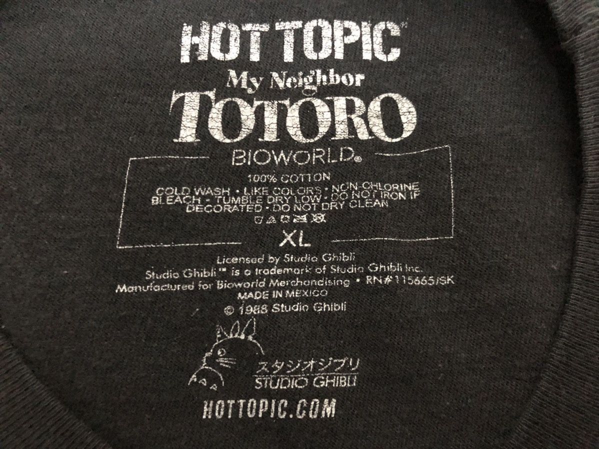 Anime MY NEIGHBOR TOTORO STUDIO GHIBLI OFFICIAL ANIME PROMO TEE Size US XL / EU 56 / 4 - 9 Thumbnail