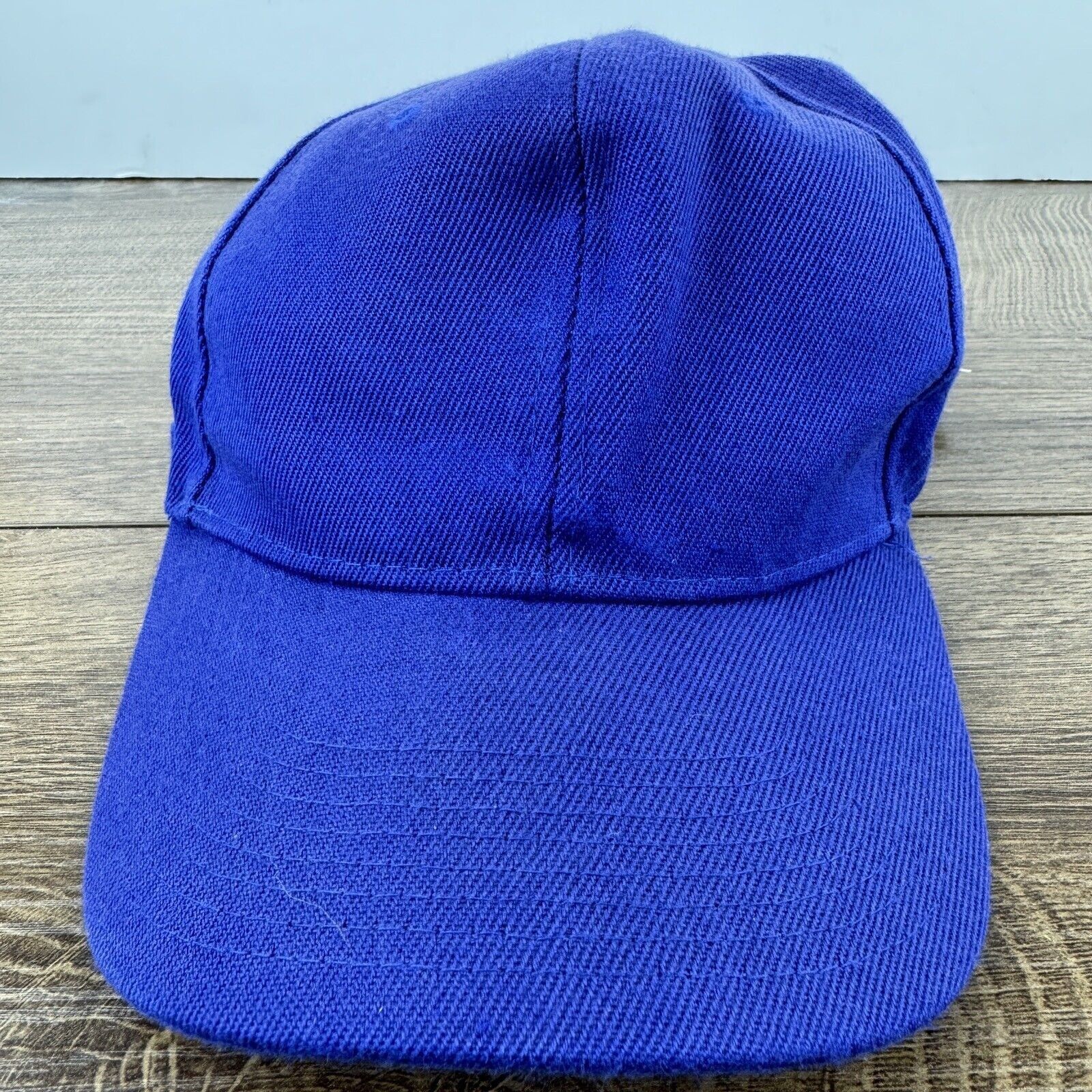 Other Blue Baseball Hat Adjustable Adult Size Hat Cap Baseball Cap Size ONE SIZE - 2 Thumbnail