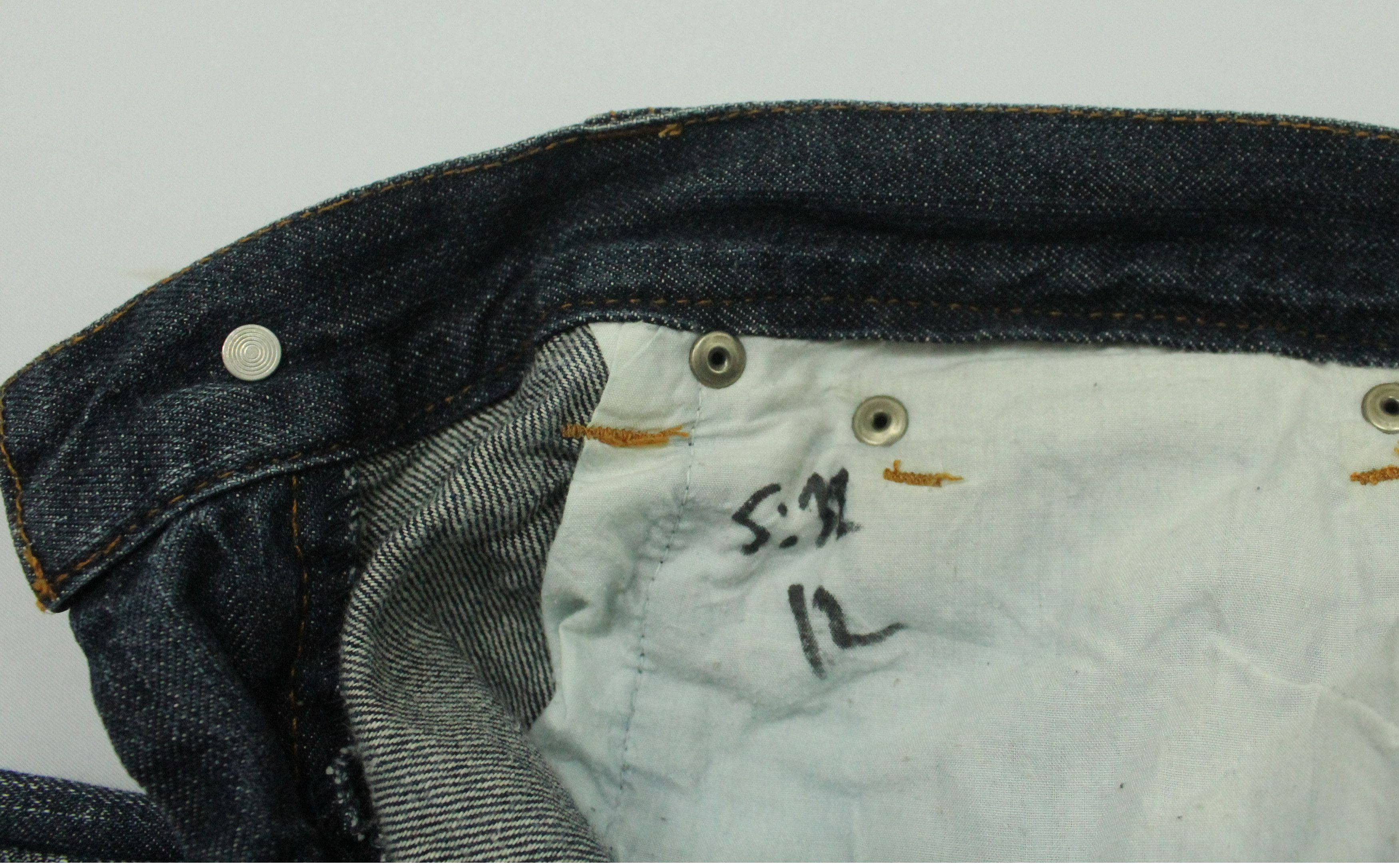 Japanese Brand Flared 🔥 NYLAUS Clothing Denim Spiral Cut Claw Mark Denim Size US 32 / EU 48 - 17 Thumbnail