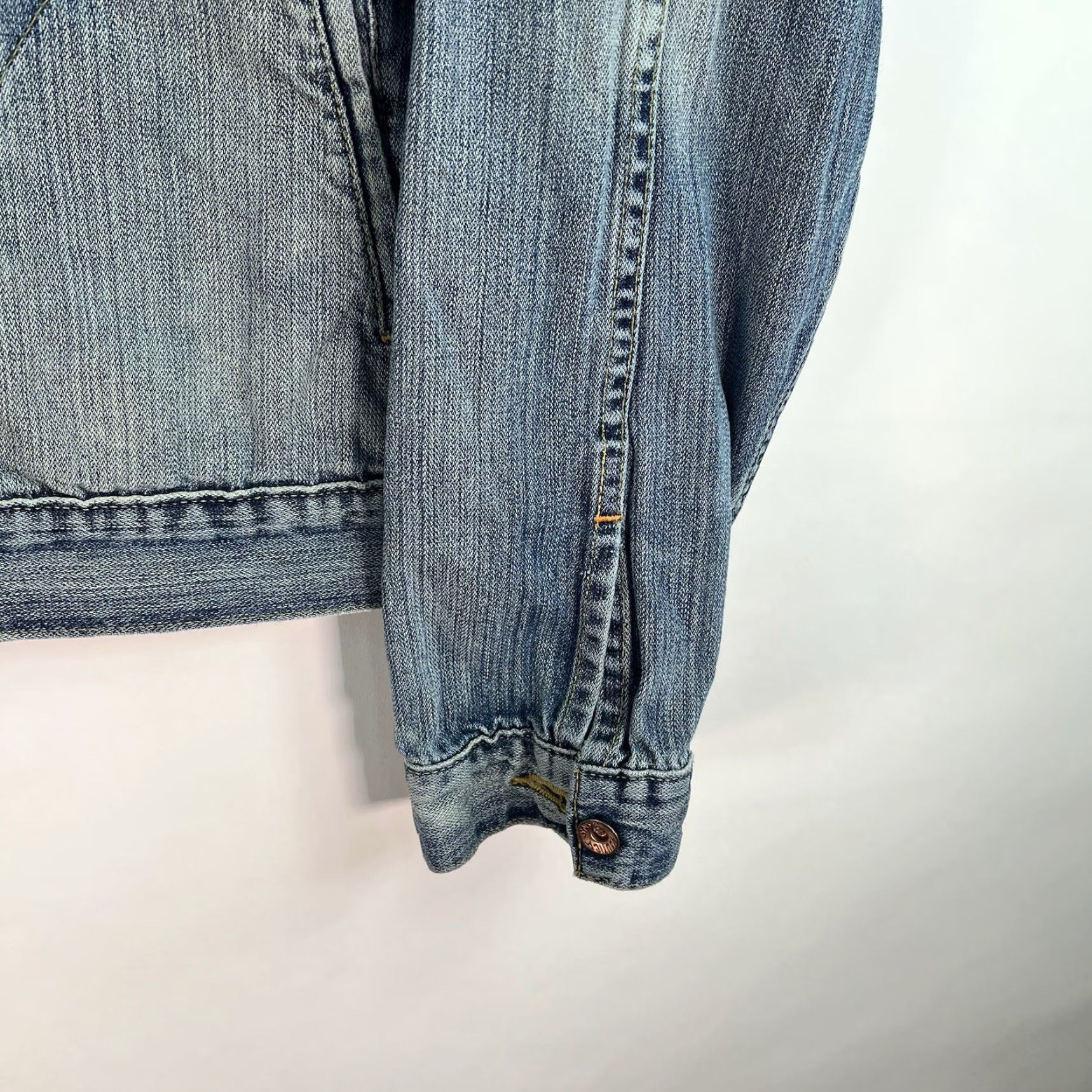 Nautica Nautica Denim Jacket Men’s Size L Blue (Jacket, Denim, Cotton) Size US L / EU 52-54 / 3 - 5 Thumbnail