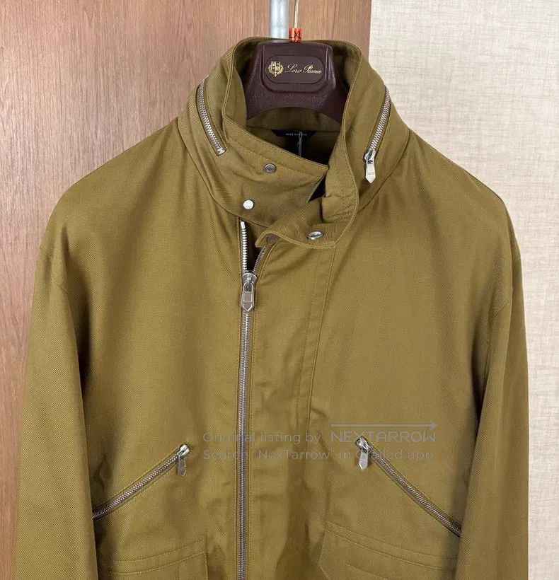 Hermes Hermes Men's Casual Jacket with Hidden Hood, Tech Fabric Size US L / EU 52-54 / 3 - 3 Thumbnail