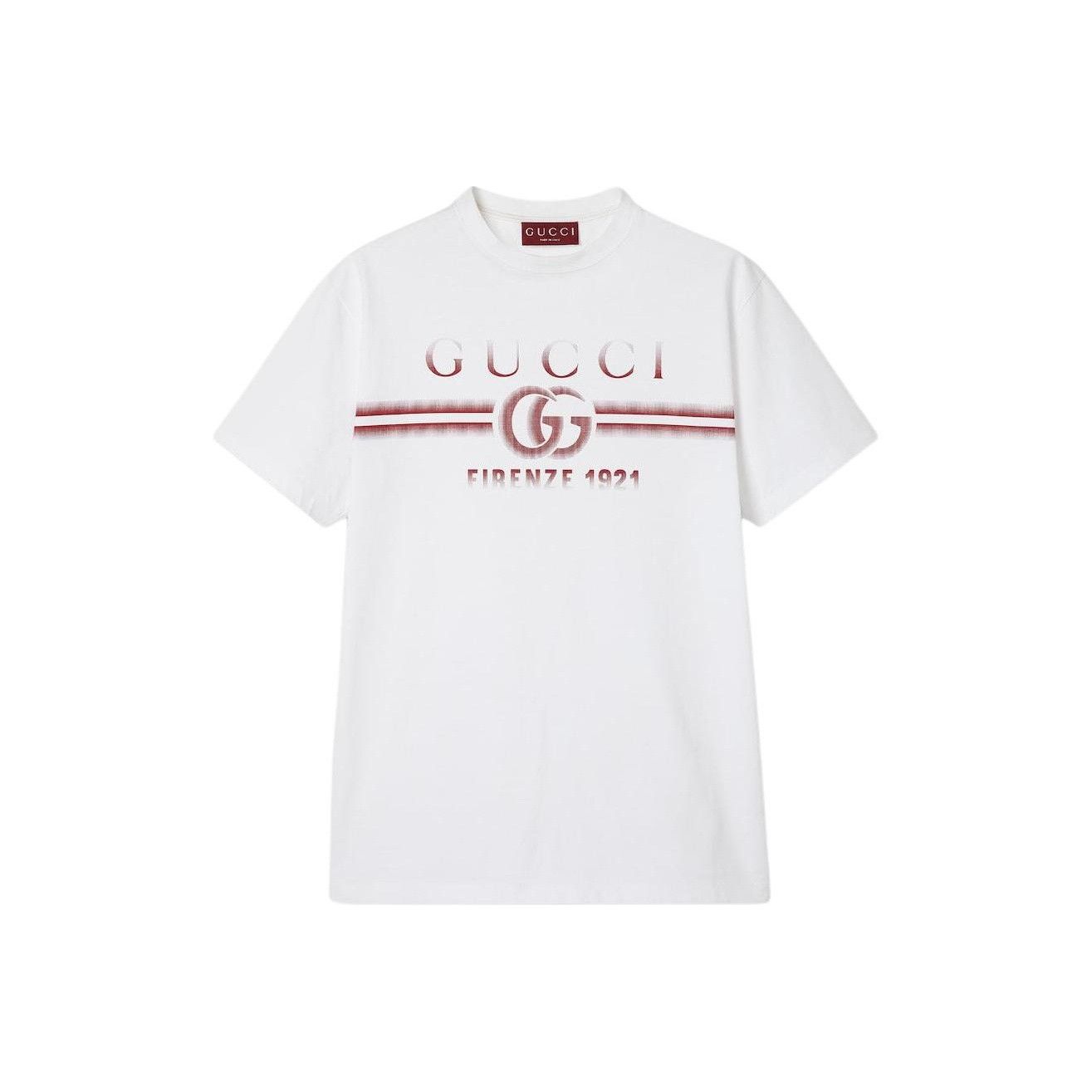 Gucci Gucci Lido Logo T-Shirt Size S Size US S / EU 44-46 / 1 - 1 Thumbnail