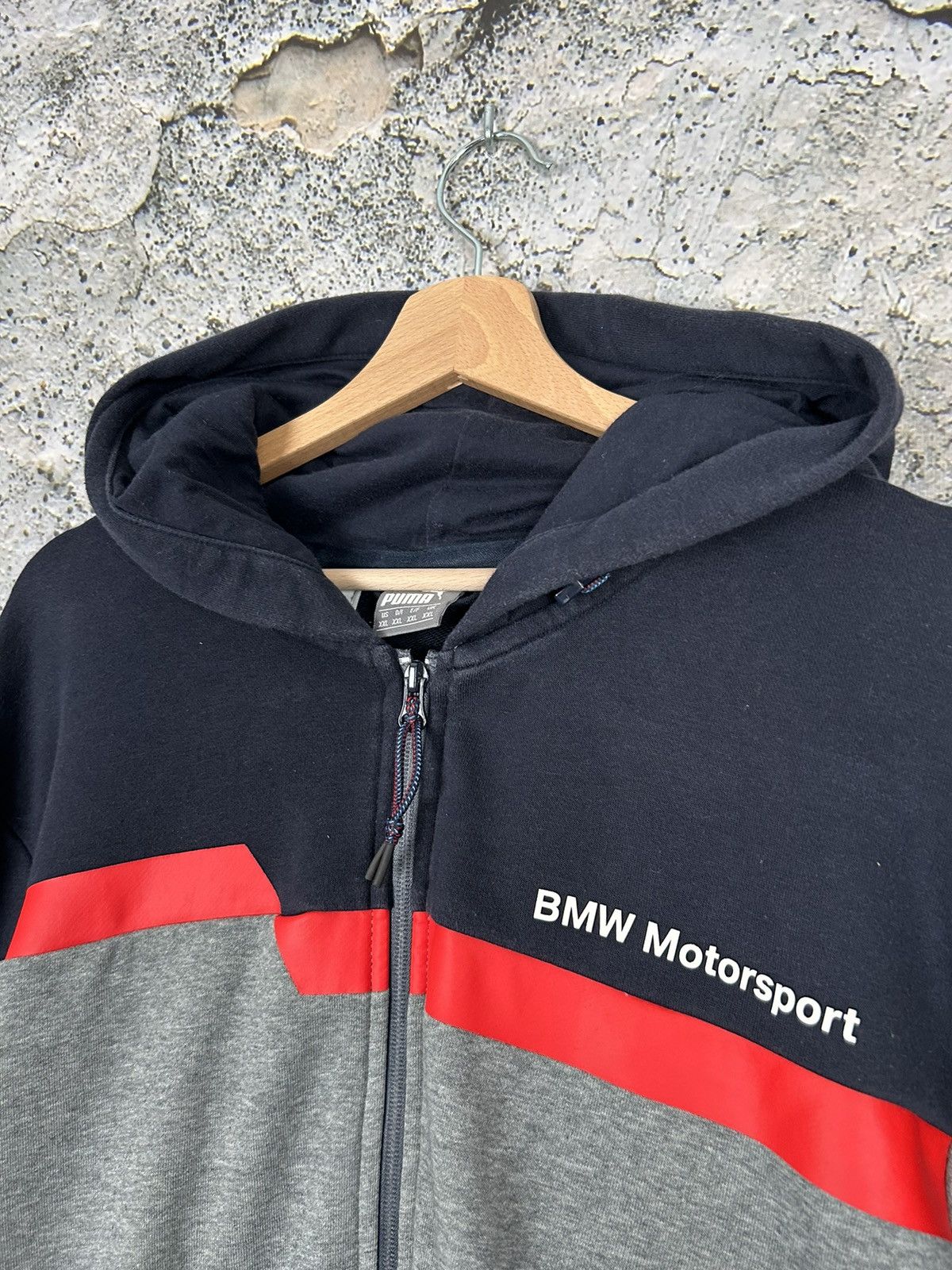 BMW Vintage BMW x Puma Racing Hoodie Motorsport Rare Y2K Size US XXL / EU 58 / 5 - 3 Thumbnail