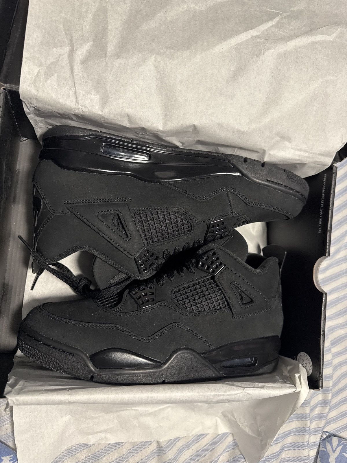 Jordan Brand Jordan 4 black cats Size US 11 / EU 44 - 3 Thumbnail