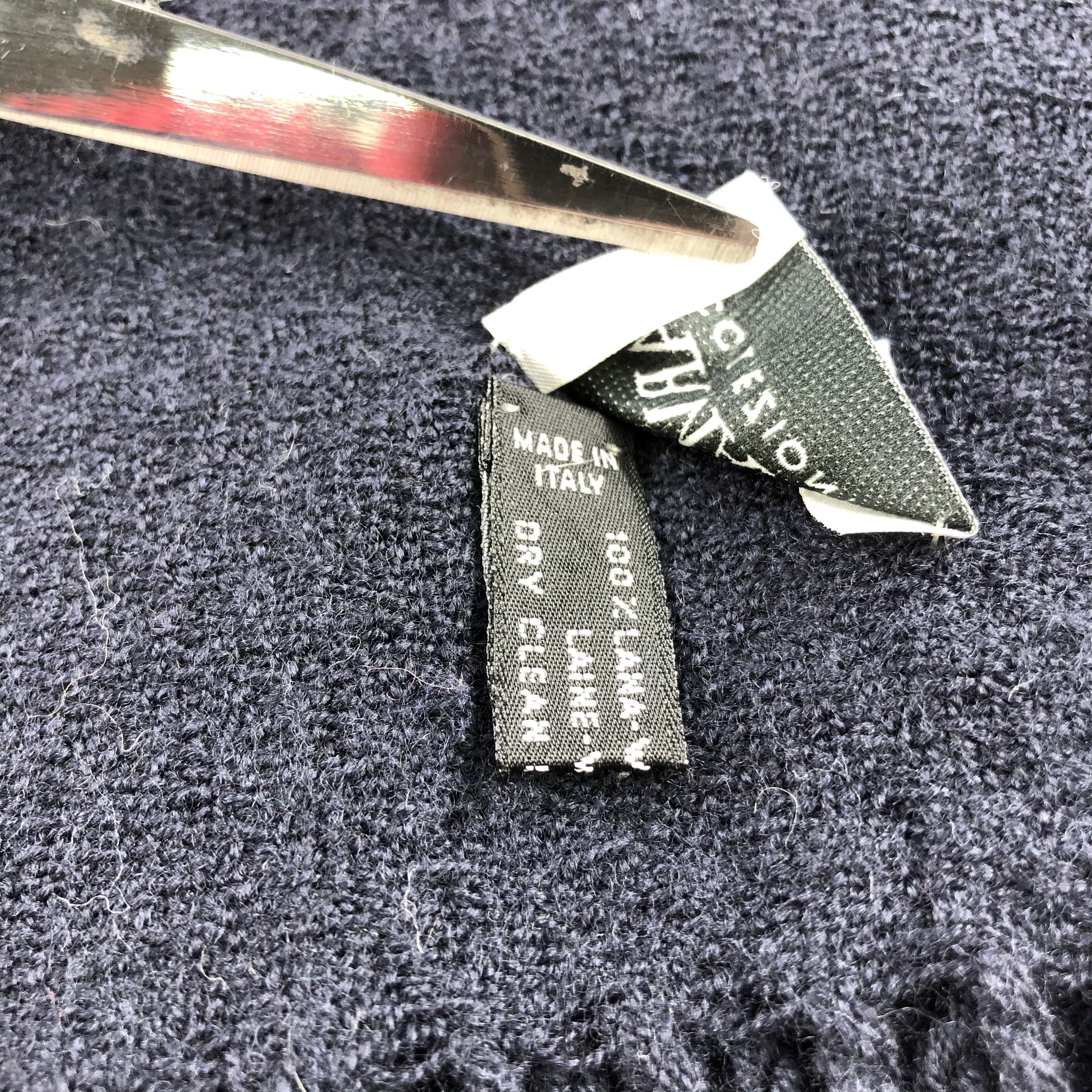 Armani Collezioni Armani Collezioni Wool Scarf Muffler V700 Size ONE SIZE - 5 Thumbnail