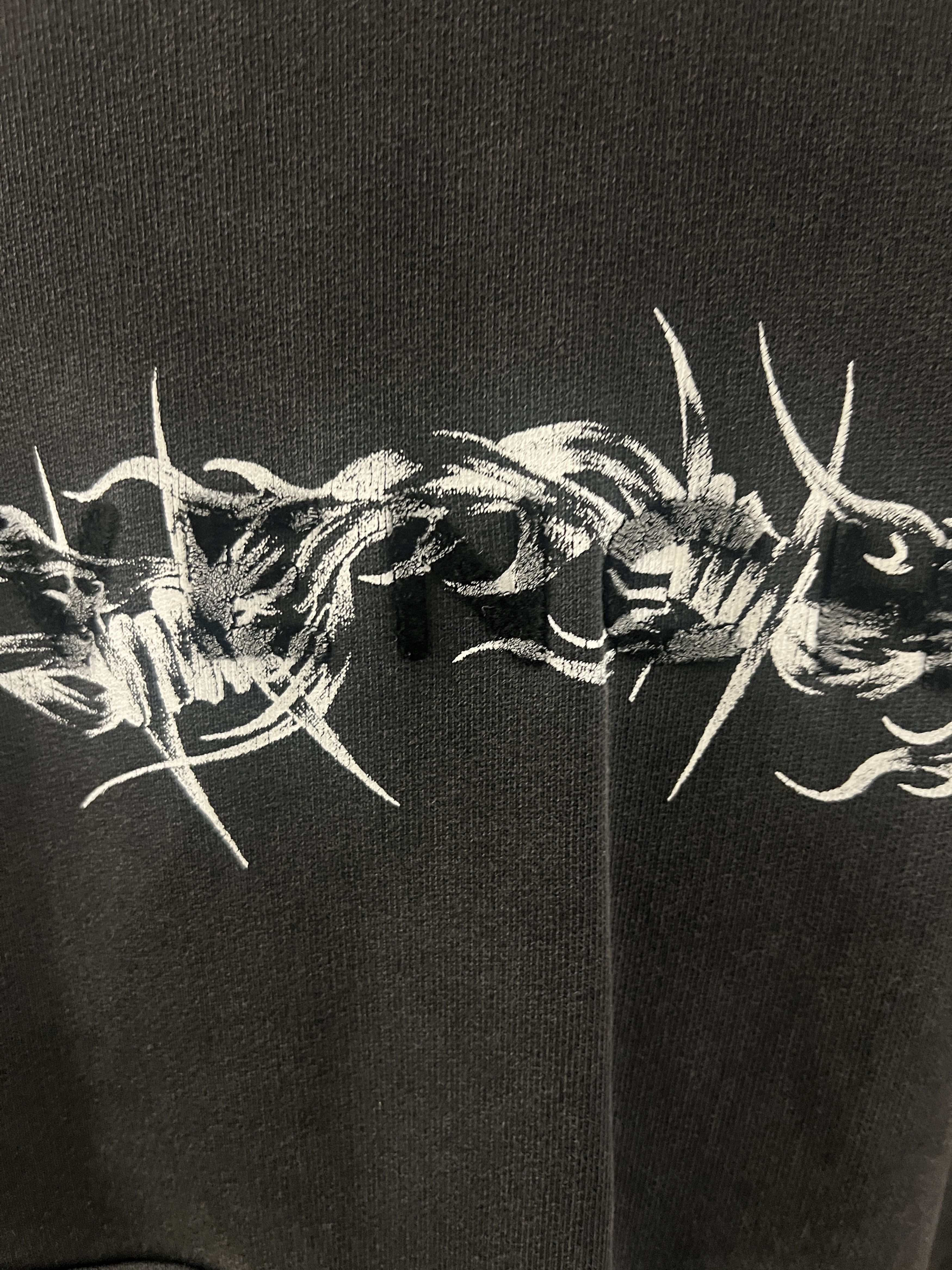 Givenchy Givenchy Barbed Wire Black Hoodie Size US S / EU 44-46 / 1 - 3 Thumbnail