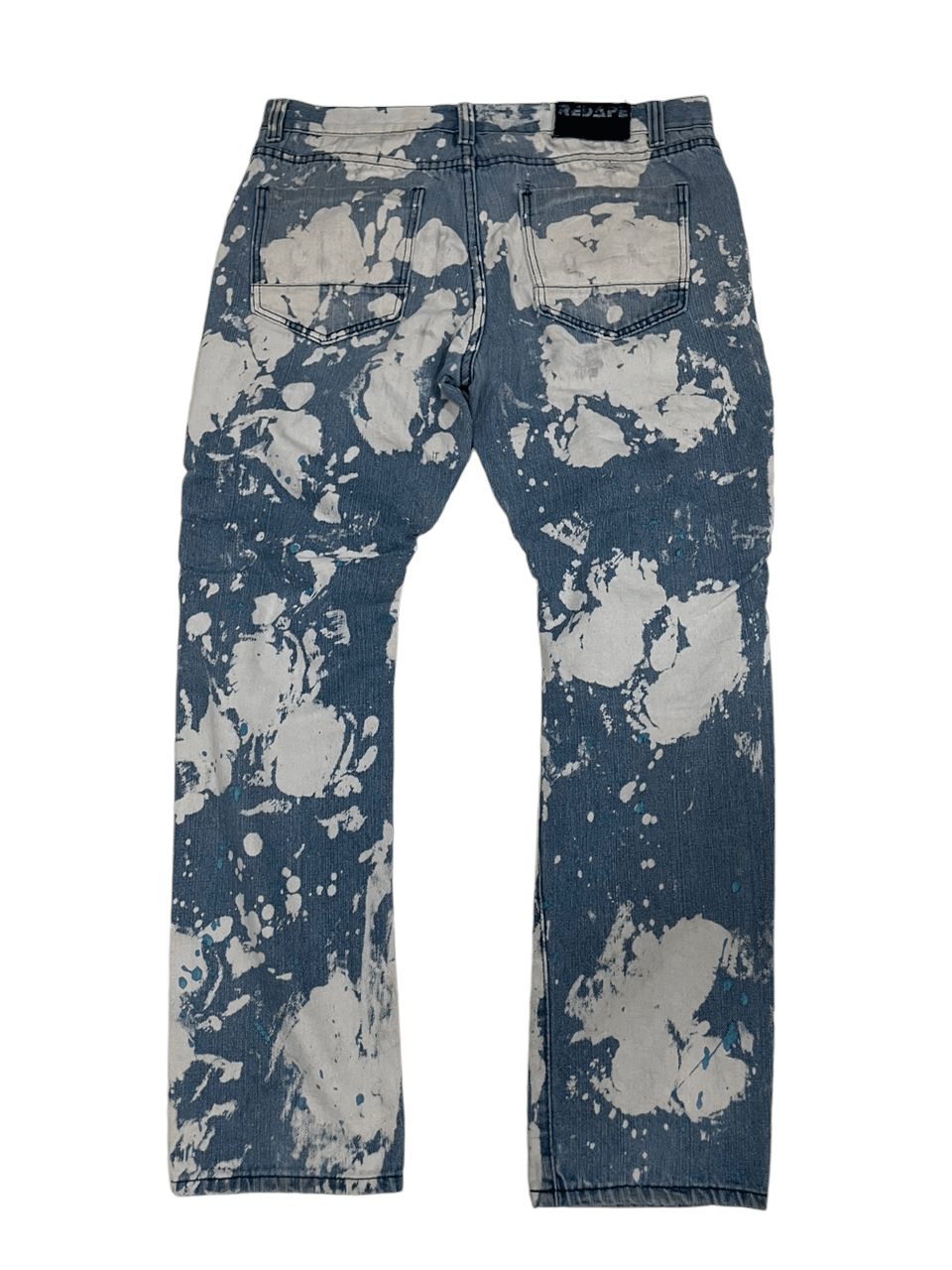 Japanese Brand 💥Acid Wash Red Ape Denim 💥 Size US 37 - 7 Thumbnail