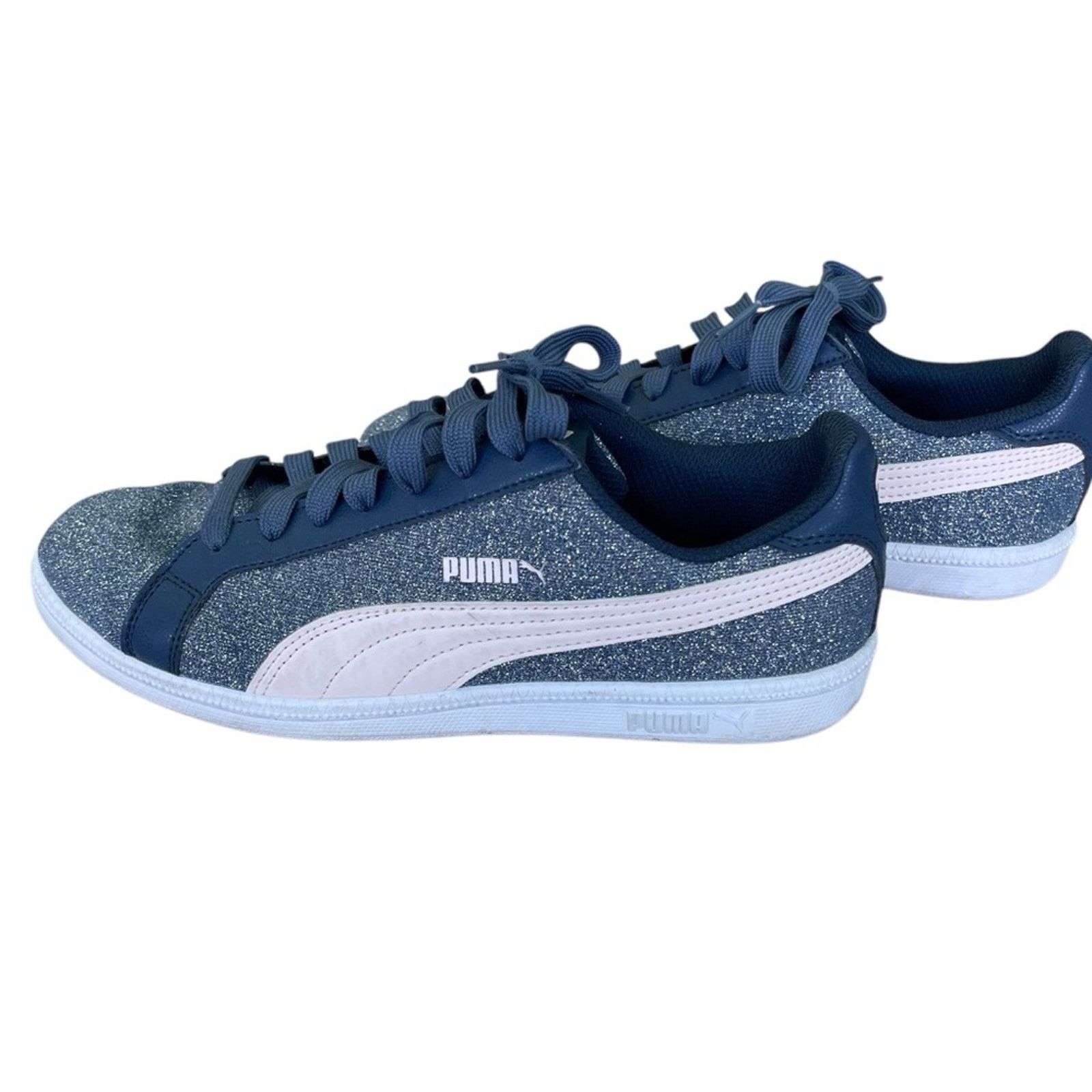 Puma Puma Glitter Lace-up Sneakers Blue Multi Size 7 Medium Size US 7 / IT 37 - 4 Thumbnail