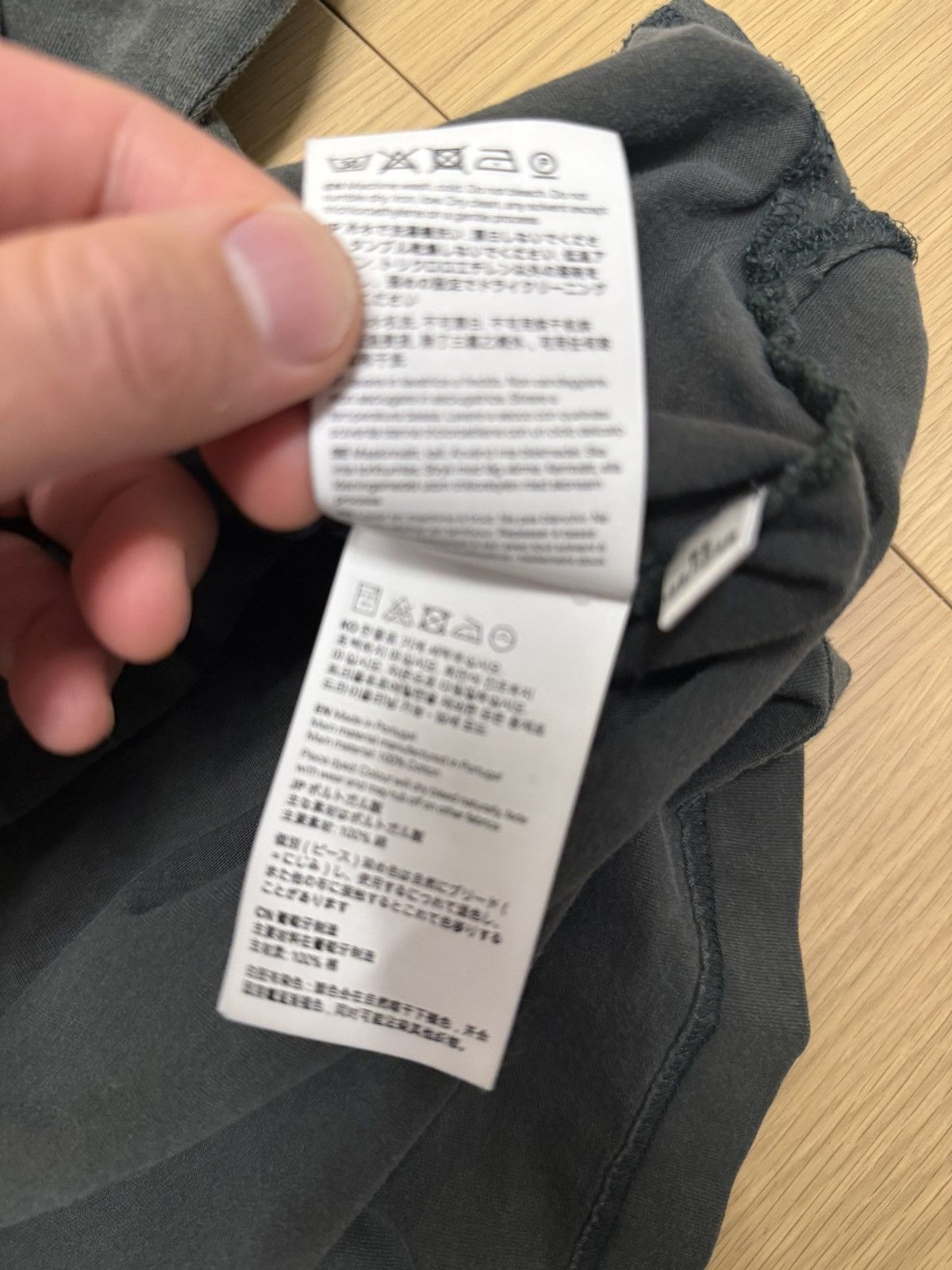 Our Legacy Our Legacy Cruise Longsleeve – Vintage Green/Grey – Size 52 Size US L / EU 52-54 / 3 - 7 Thumbnail