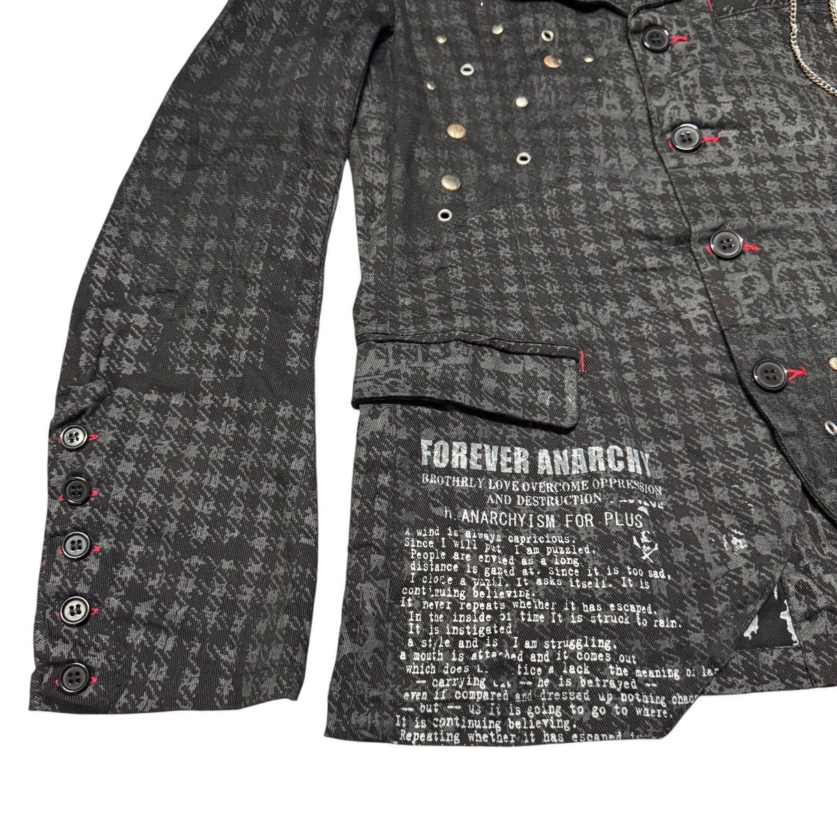 Mari's Rock H Naoto Anarchyism Forever Anarchy Jacket Harajuku 666 Size US M / EU 48-50 / 2 - 8 Thumbnail