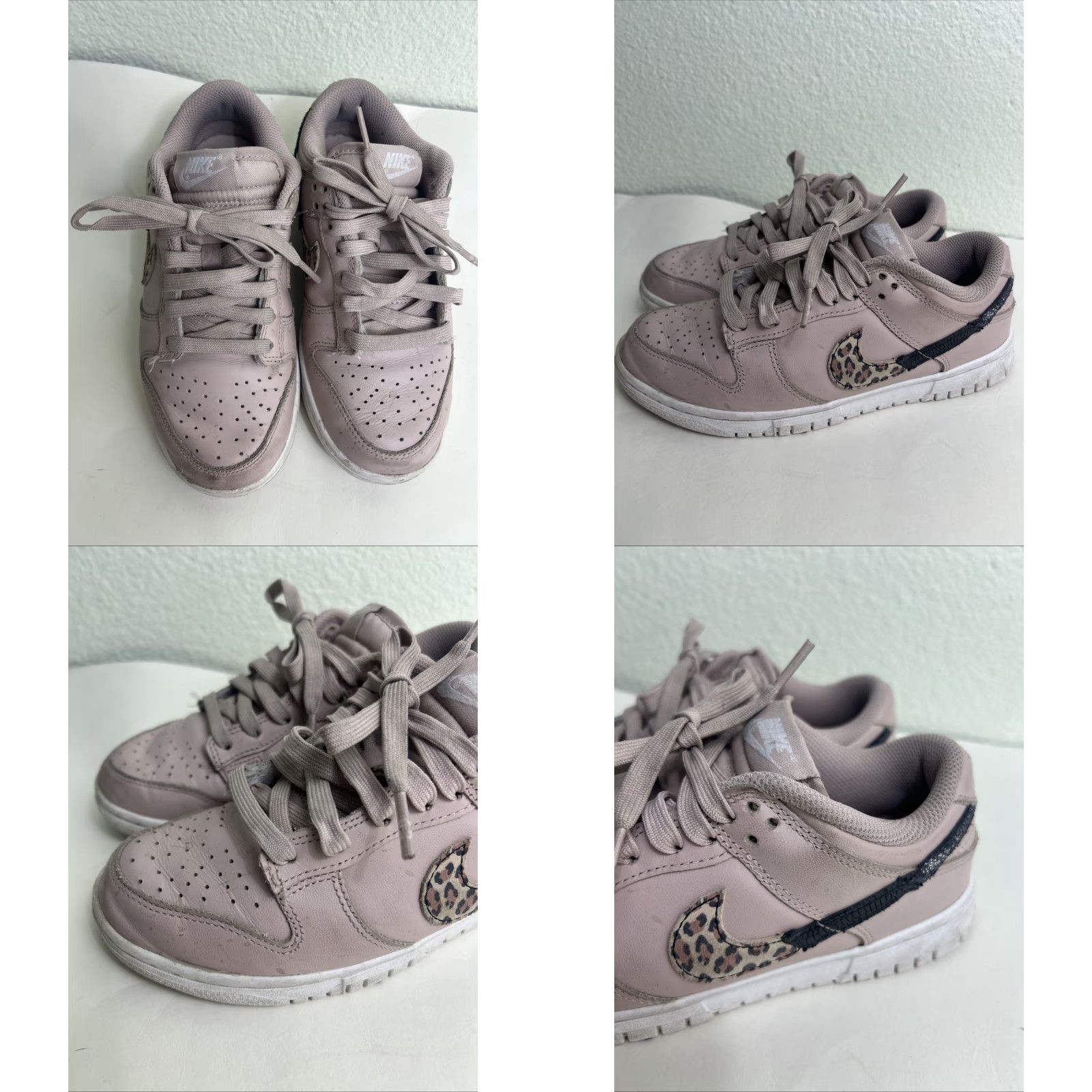 Nike Nike Dunk SE Low Primal Pink Women's Sneakers Low Top Lace Up 5 Pink Size US 5 / IT 35 - 8 Thumbnail