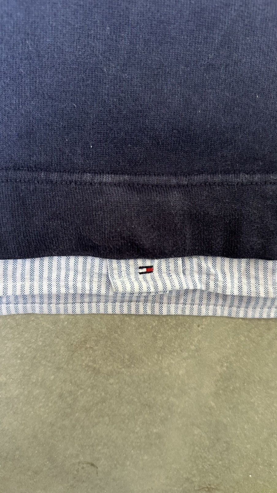 Tommy Hilfiger TOMMY HILFIGER DOUBLE LAYER RUGBY POLO TEE Size US M / EU 48-50 / 2 - 4 Thumbnail