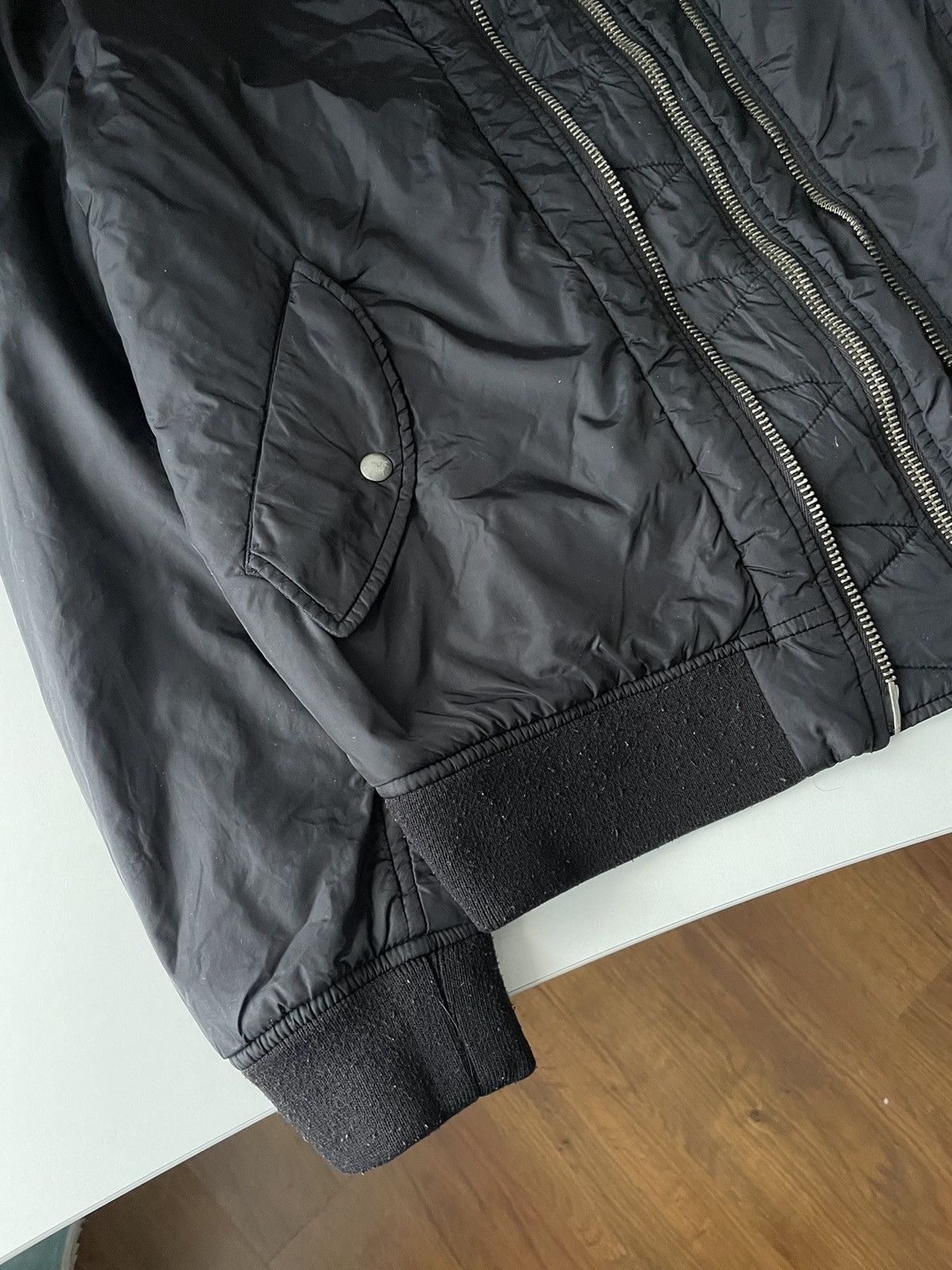 Allsaints Allsaints Bomber Nylon Zippers Full 4 Black Luxury Size US M / EU 48-50 / 2 - 9 Thumbnail
