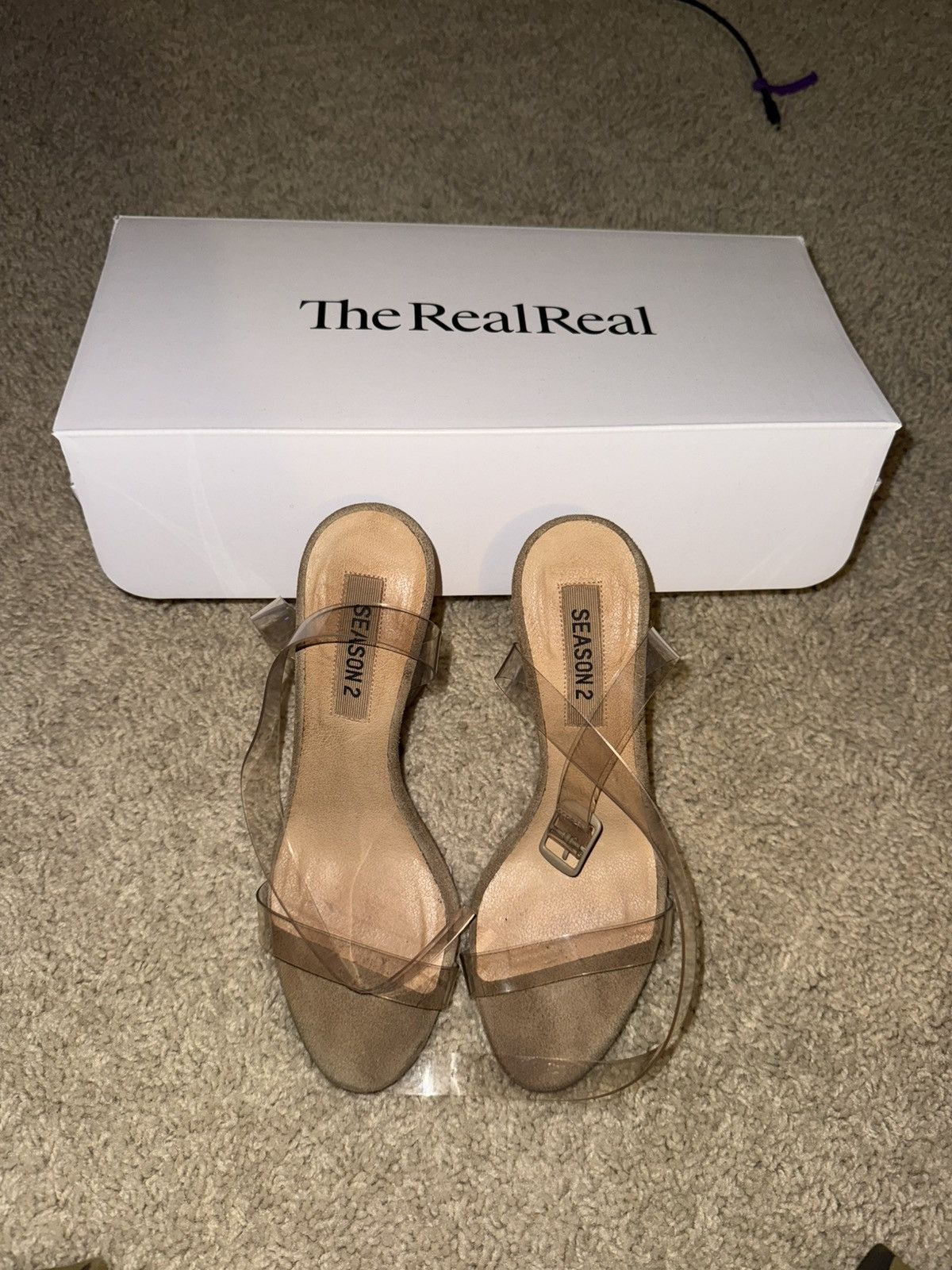 Yeezy YEEZY Season 2 Transparent Strap Sandals Size US 6 / IT 36 - 1 Thumbnail