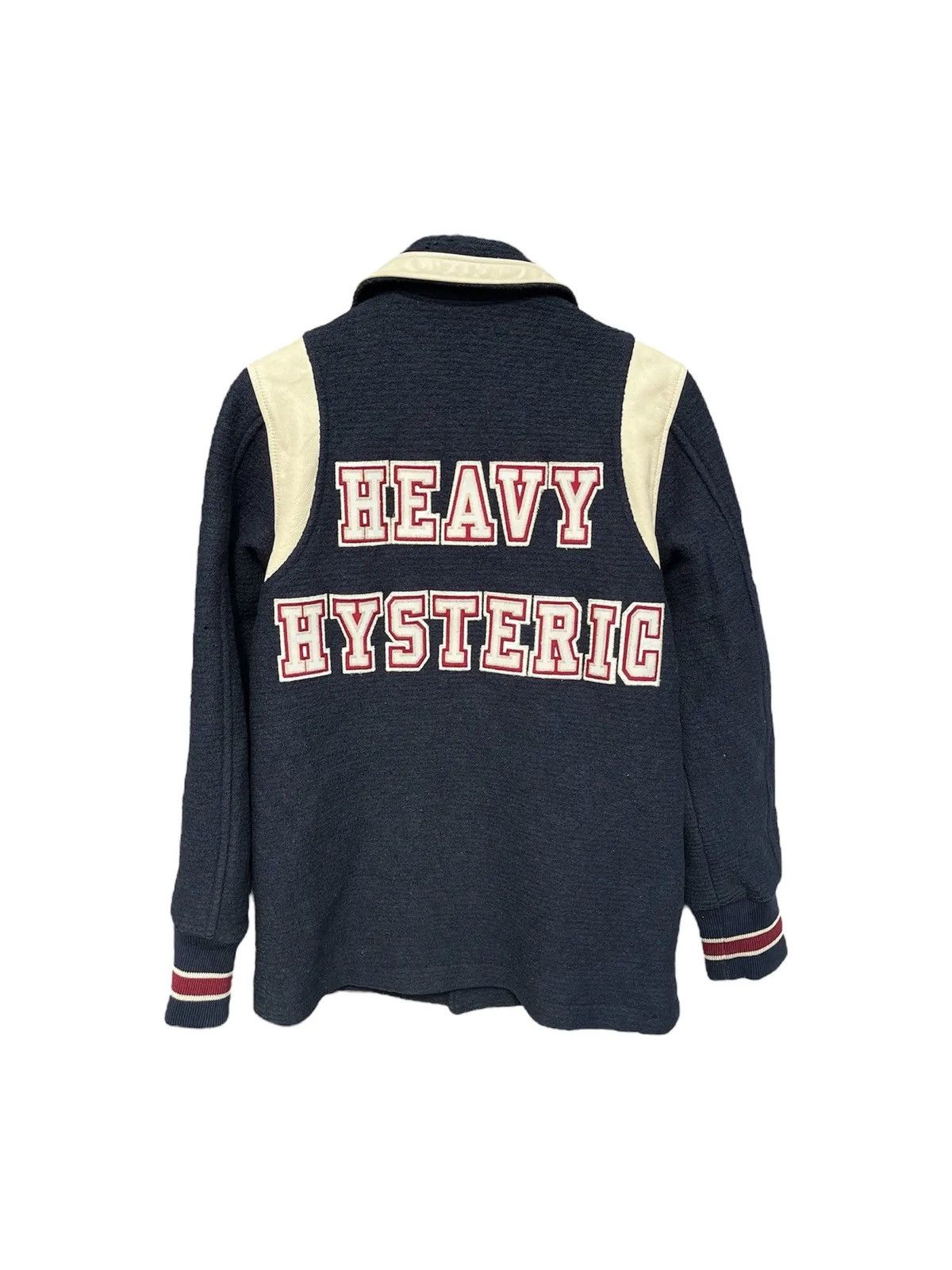 Hysteric Glamour Heavy Hysteric Wool Varsity Letterman Jacket Size US S / EU 44-46 / 1 - 6 Thumbnail
