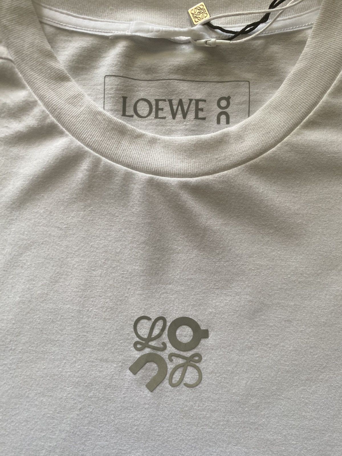 Loewe × On Loewe × On Active Technical T-Shirt White XS New With Tags Size US XS / EU 42 / 0 - 1 Thumbnail