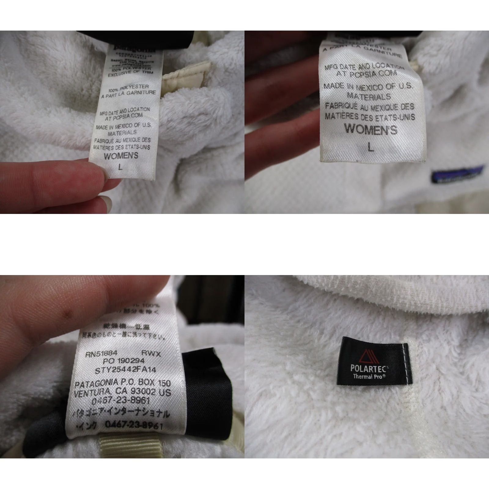 Patagonia Patagonia Jacket Womens L White Snap T Sweater Outdoor Hiking Camping 25442 Size L / US 10 / IT 46 - 8 Thumbnail