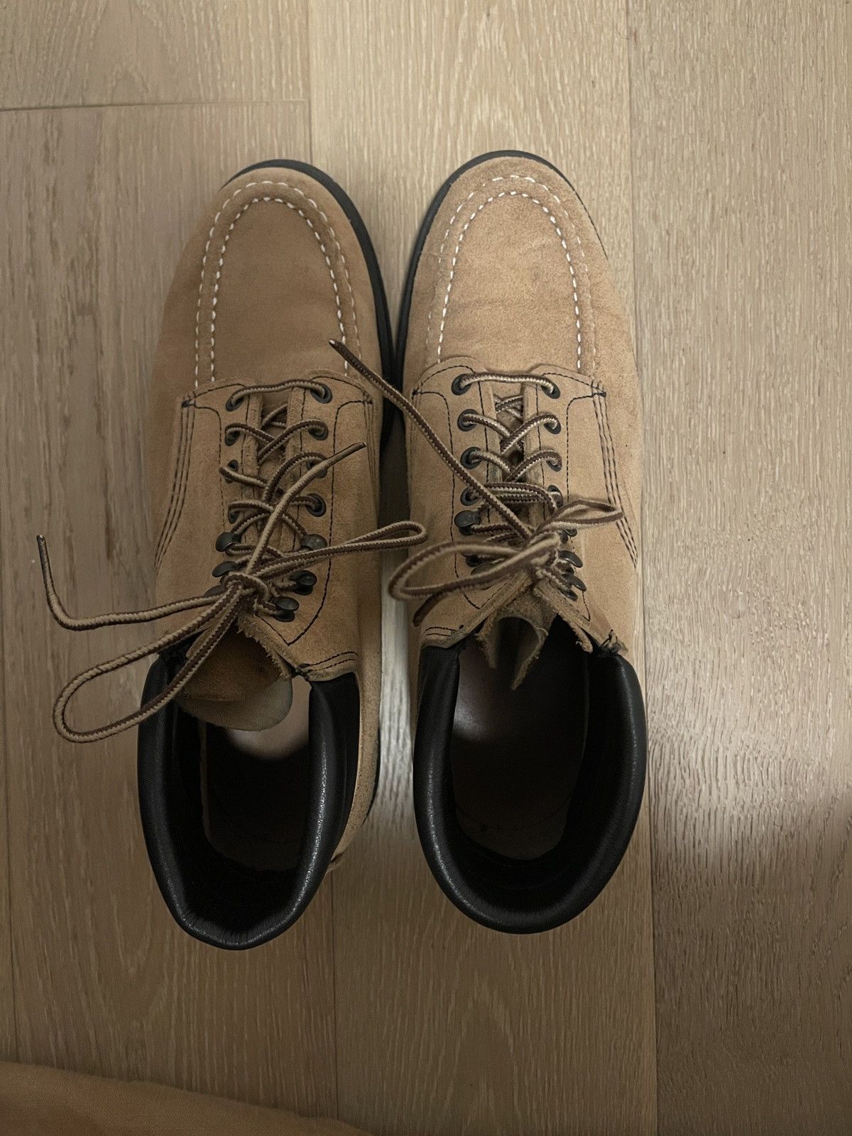 Red Wing Limited Edition Redwing 8802 Sand Mohave Supersoles Size US 13 / EU 46 - 2 Thumbnail
